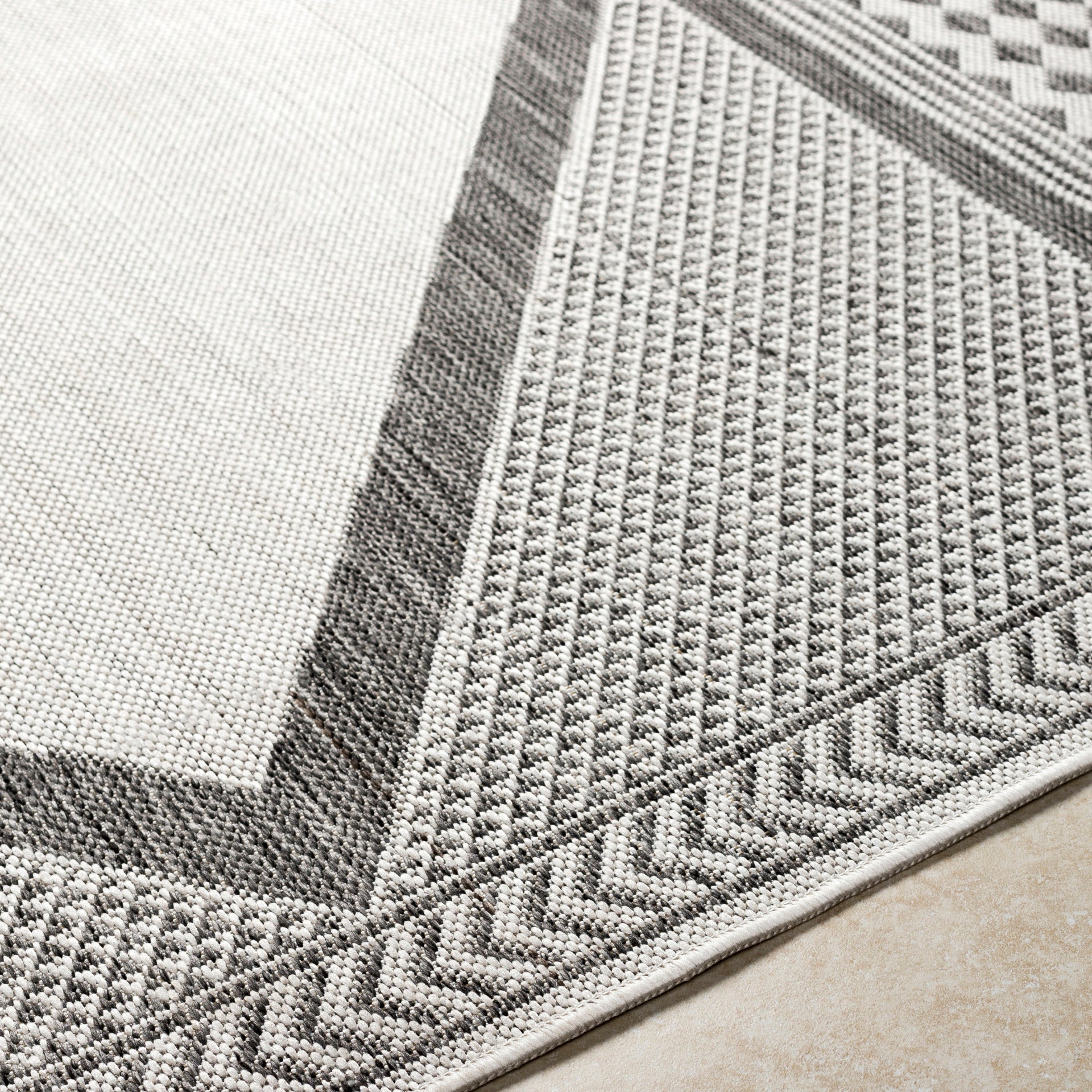 Long Beach Machine Woven Rug Livabliss Long Beach