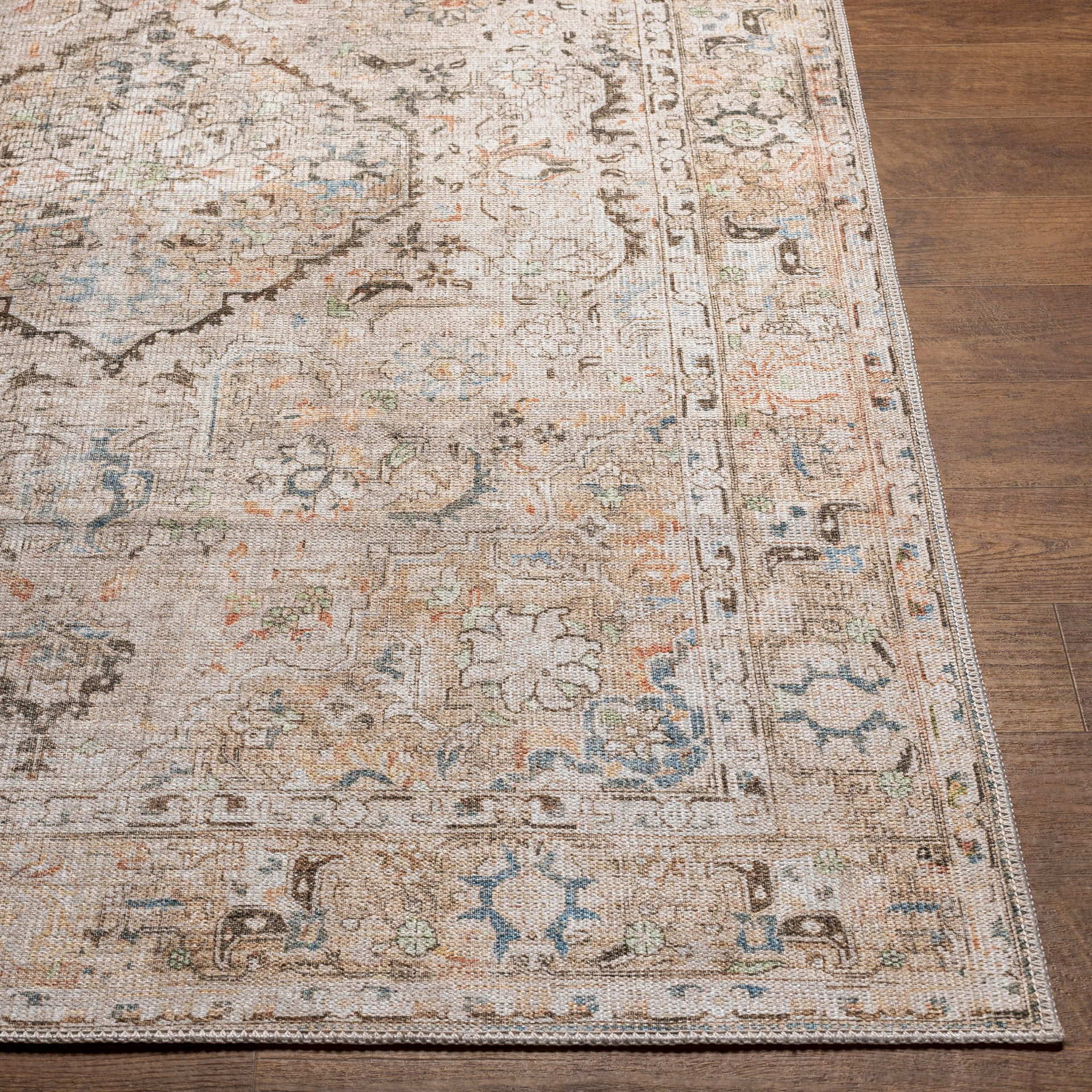 Kemer Machine Woven Rug Livabliss Kemer