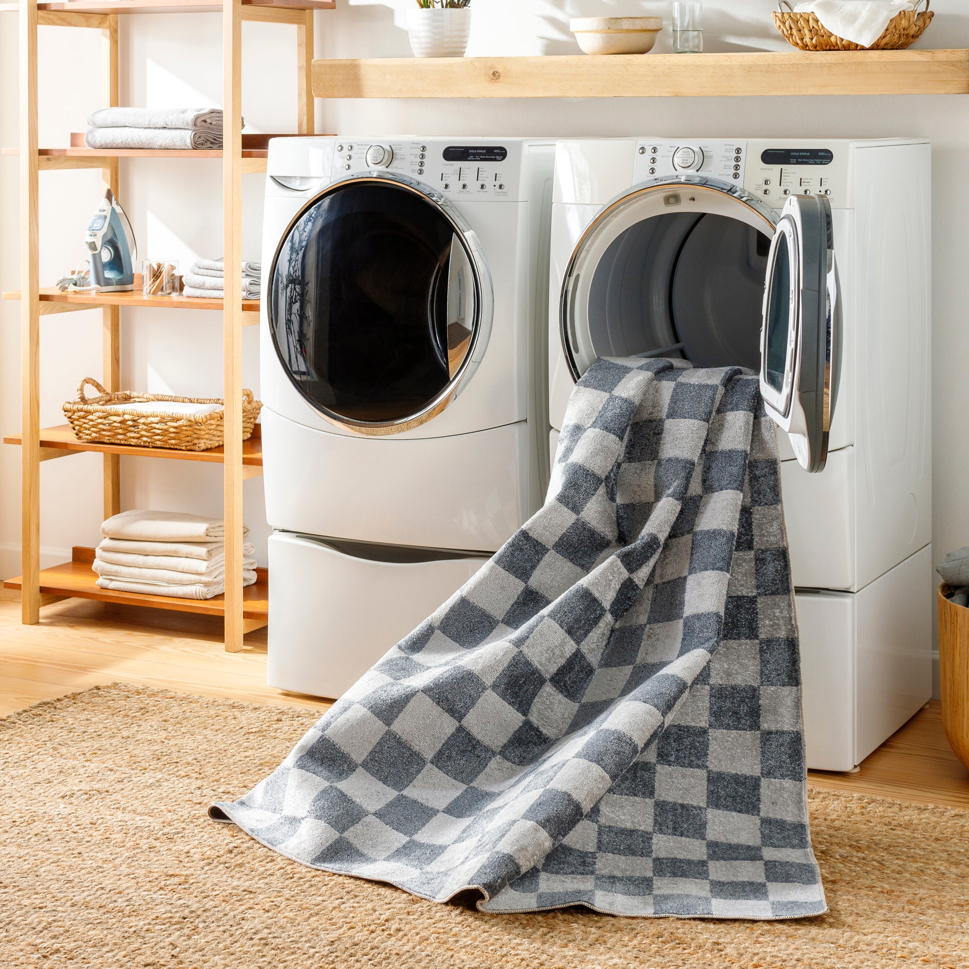 Lillian Machine Woven Rug Livabliss Lillian