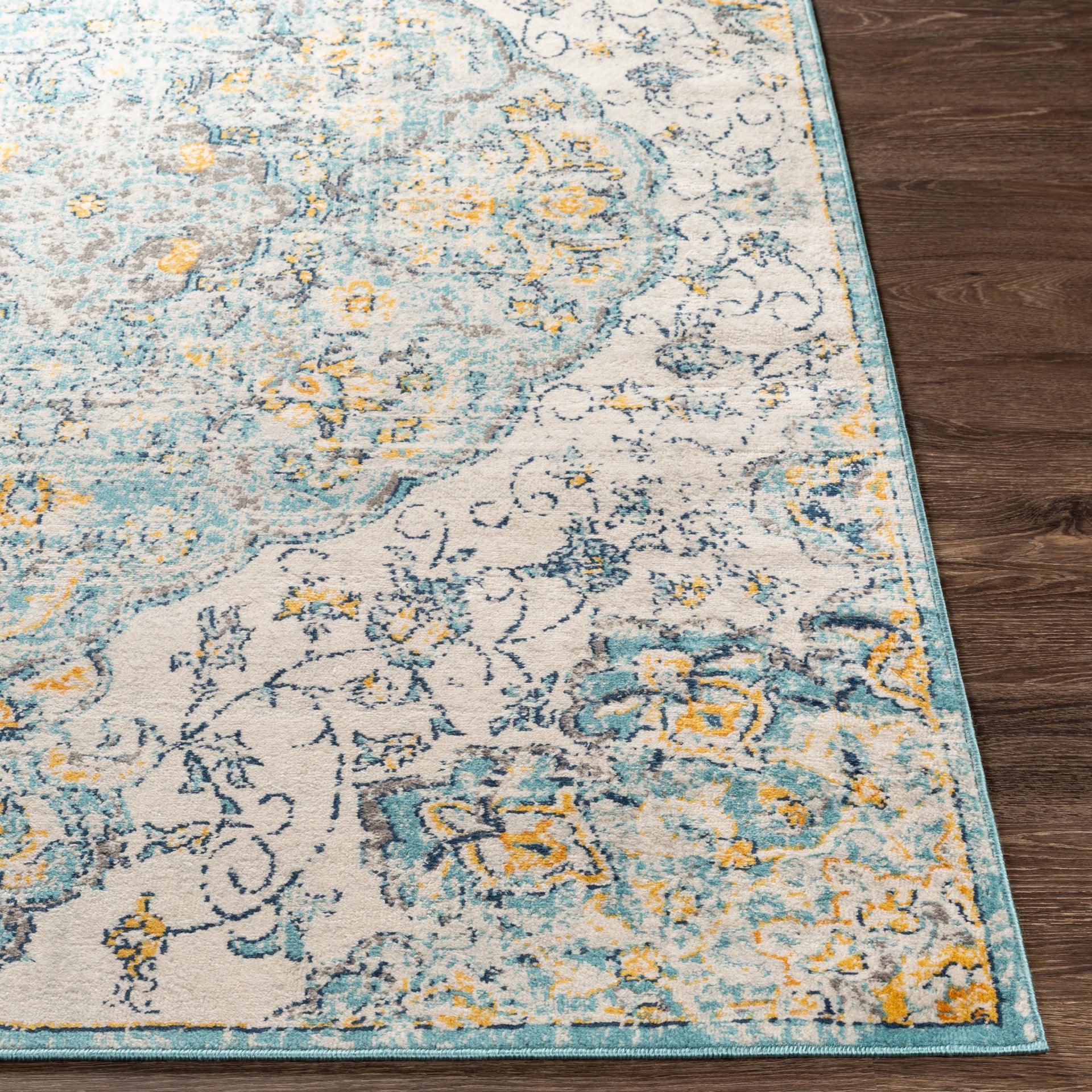 Floransa Machine Woven Rug Livabliss Floransa