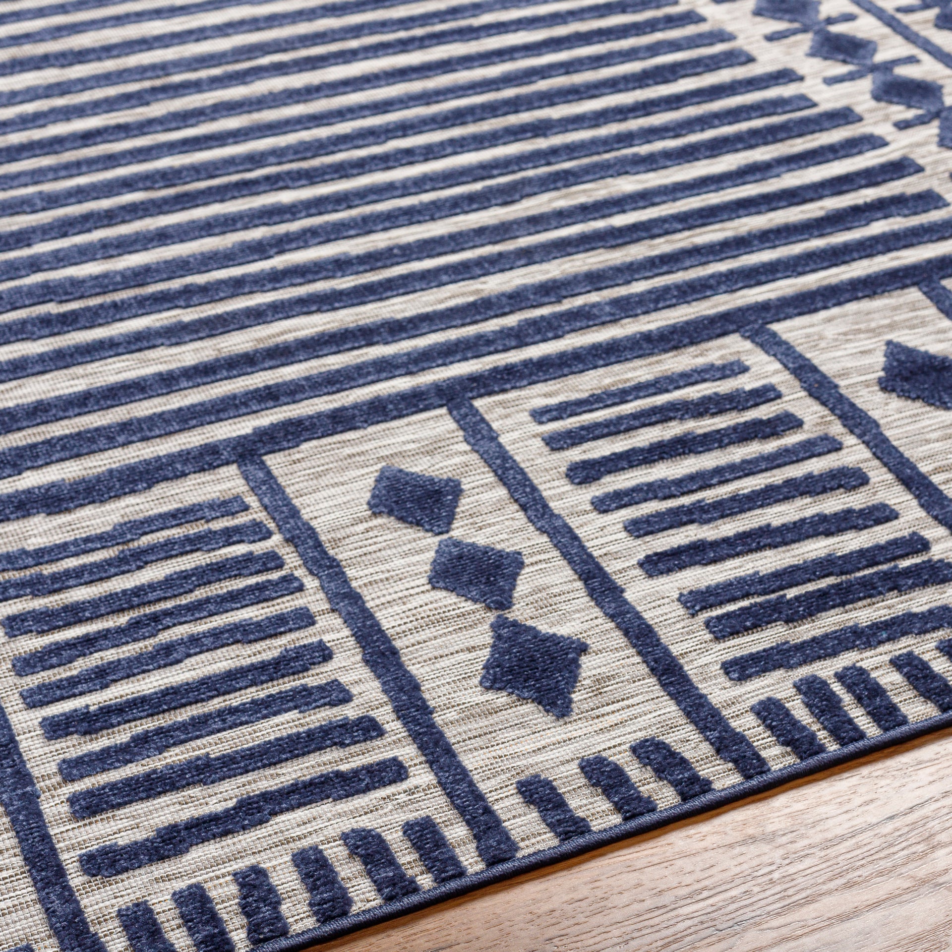 Greenwich Machine Woven Rug Livabliss Greenwich