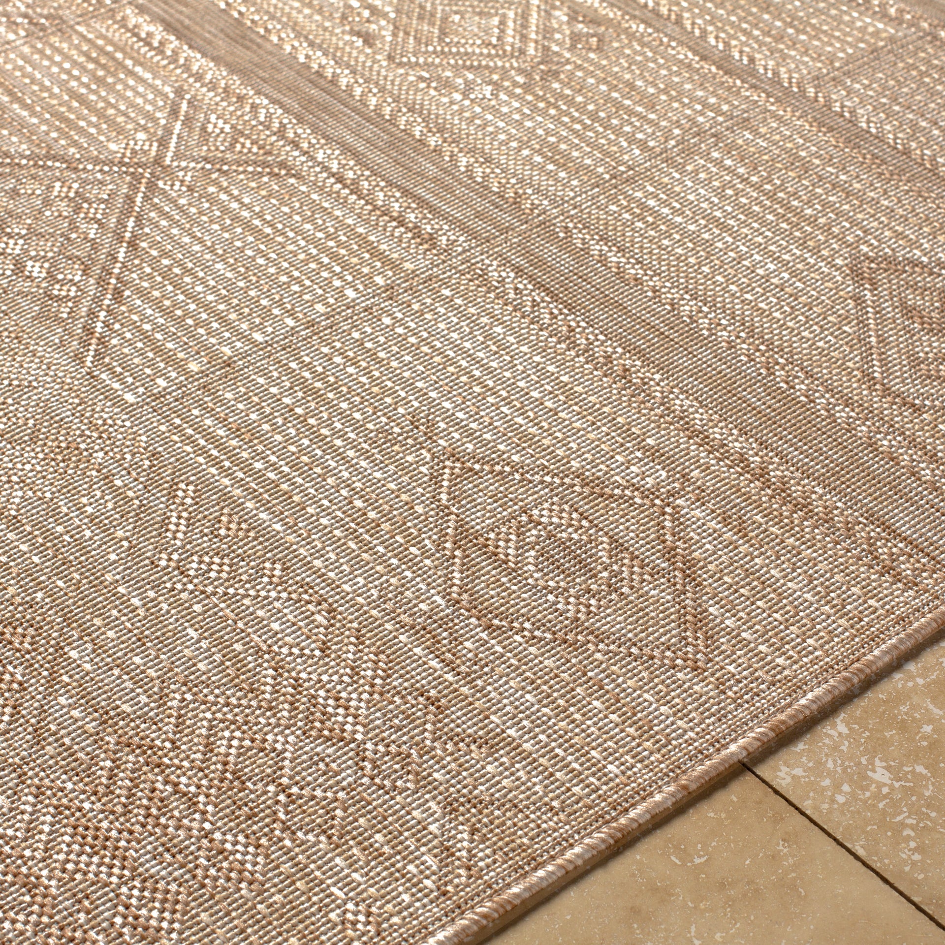 Tuareg Machine Woven Rug Livabliss Tuareg