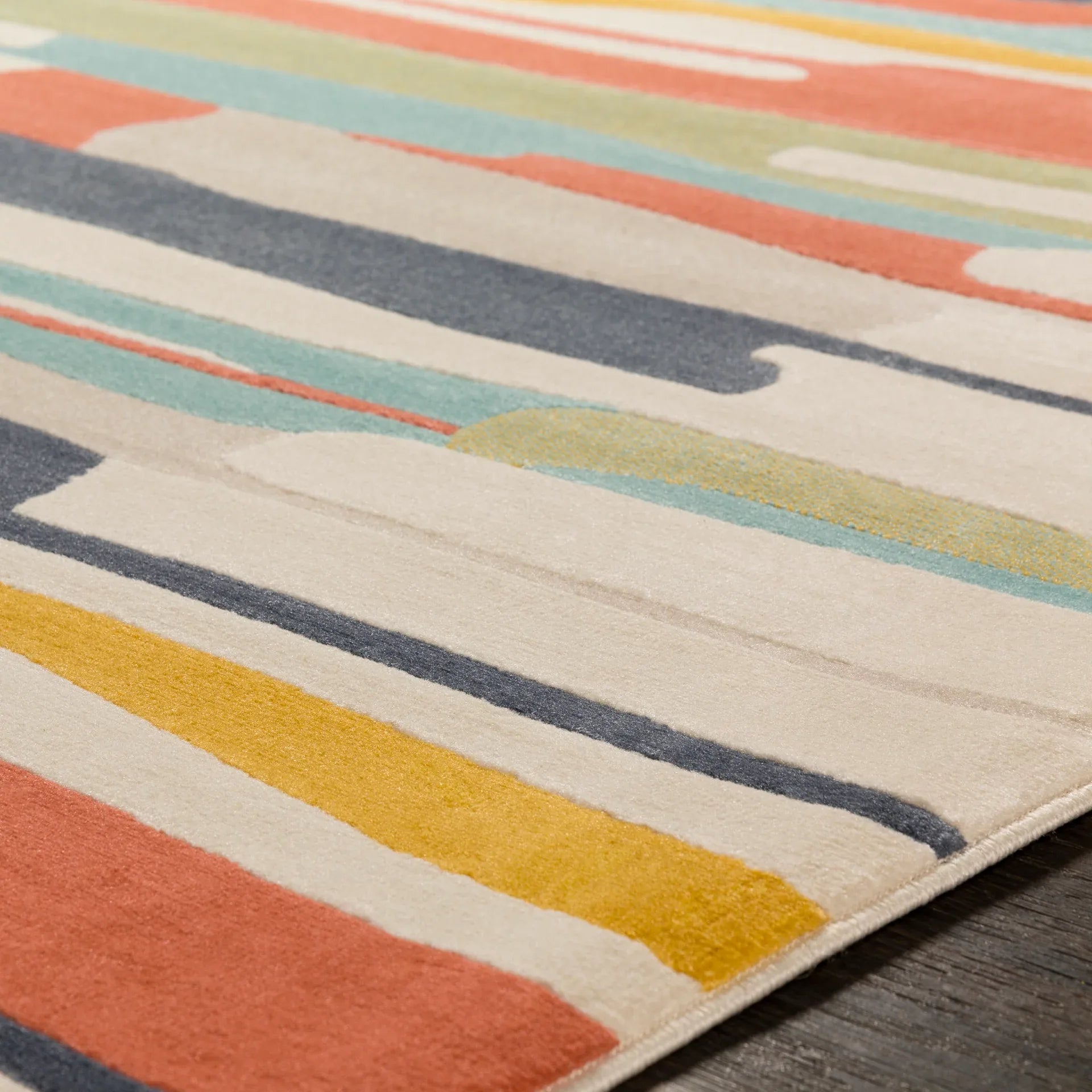 City Machine Woven Rug Livabliss City