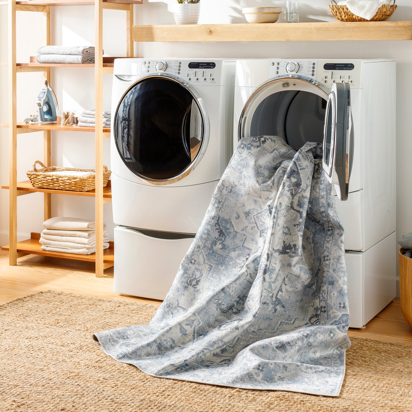 Lillian Machine Woven Rug Livabliss Lillian