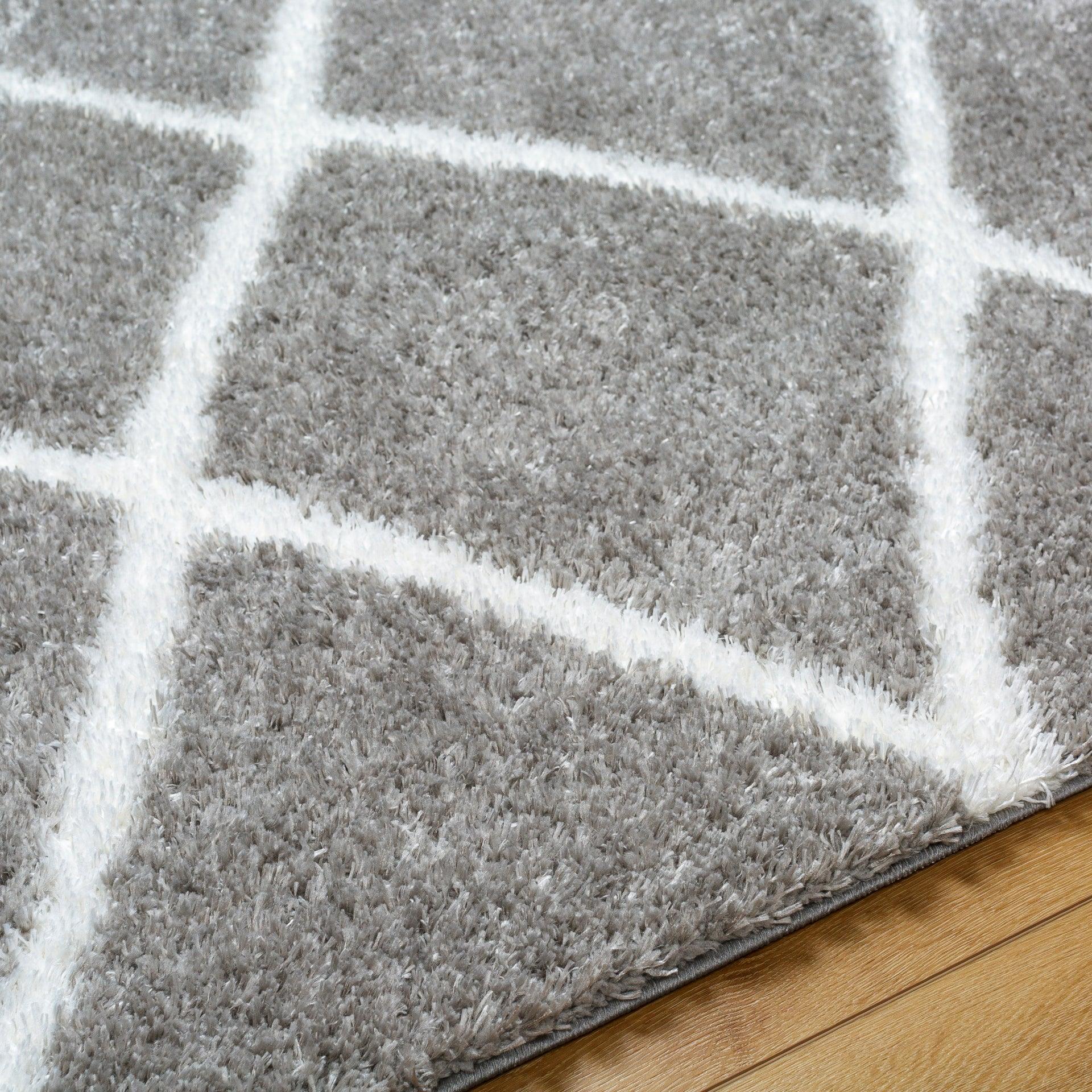 Cloudy Shag Machine Woven Rug Livabliss Cloudy Shag
