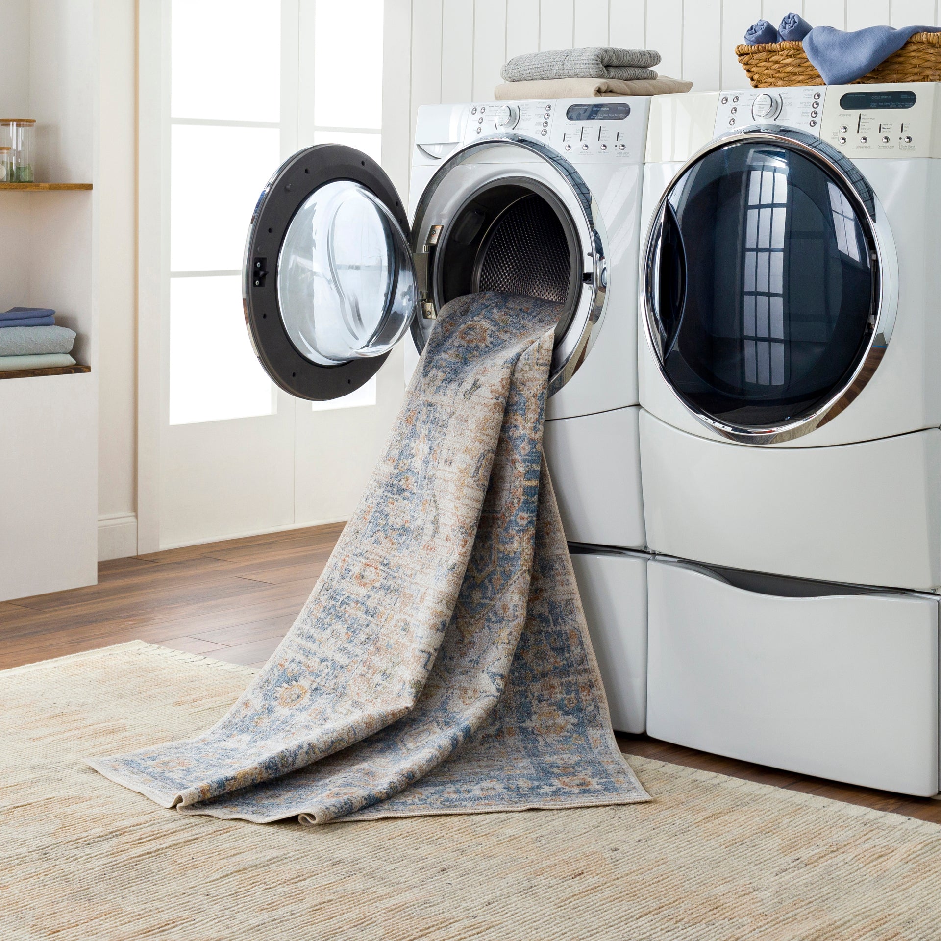 Lillian Machine Woven Rug Livabliss Lillian