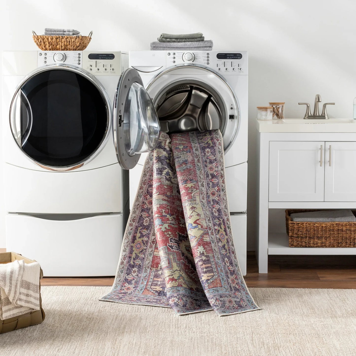 Amelie Machine Woven Rug Livabliss Amelie