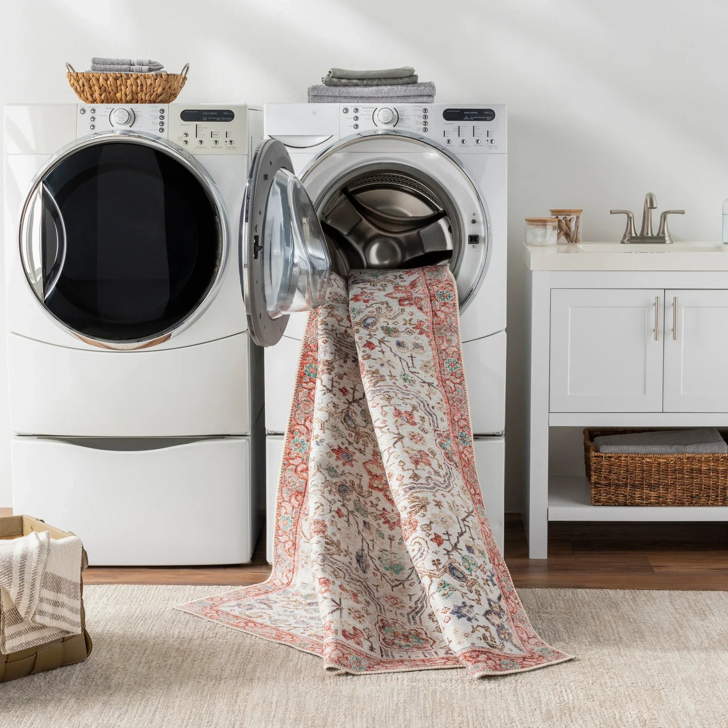 Amelie Machine Woven Rug Livabliss Amelie