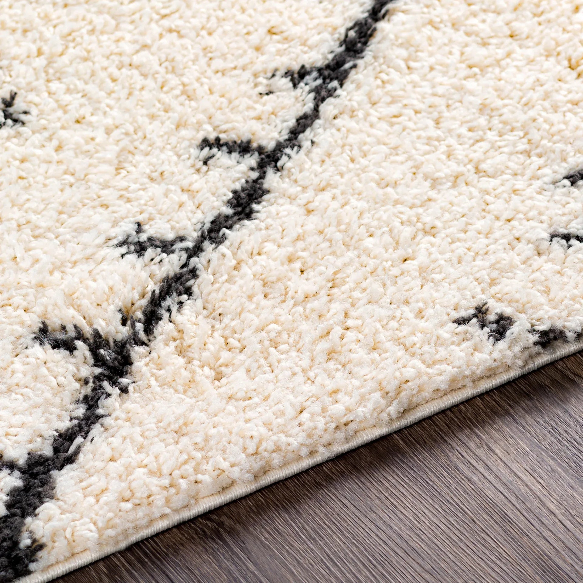 Beni Shag Machine Woven Rug Livabliss Beni Shag