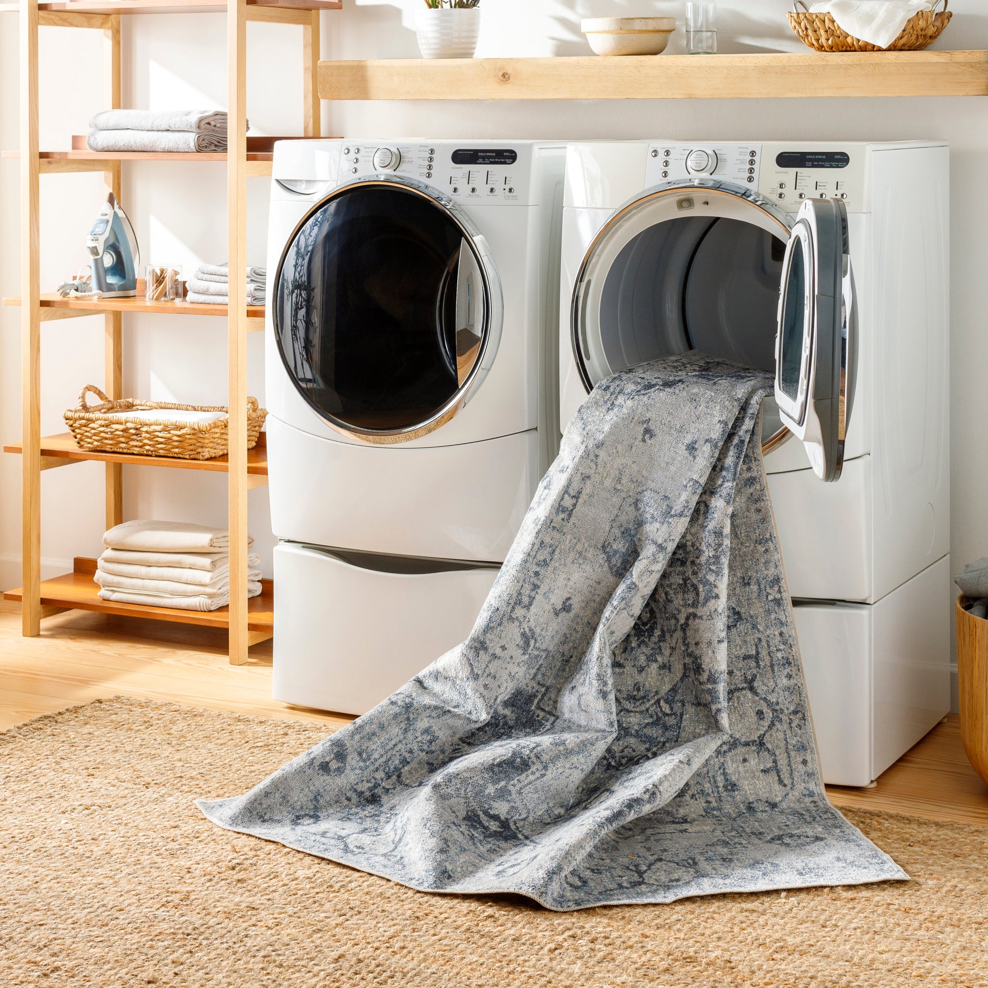 Lillian Machine Woven Rug Livabliss Lillian