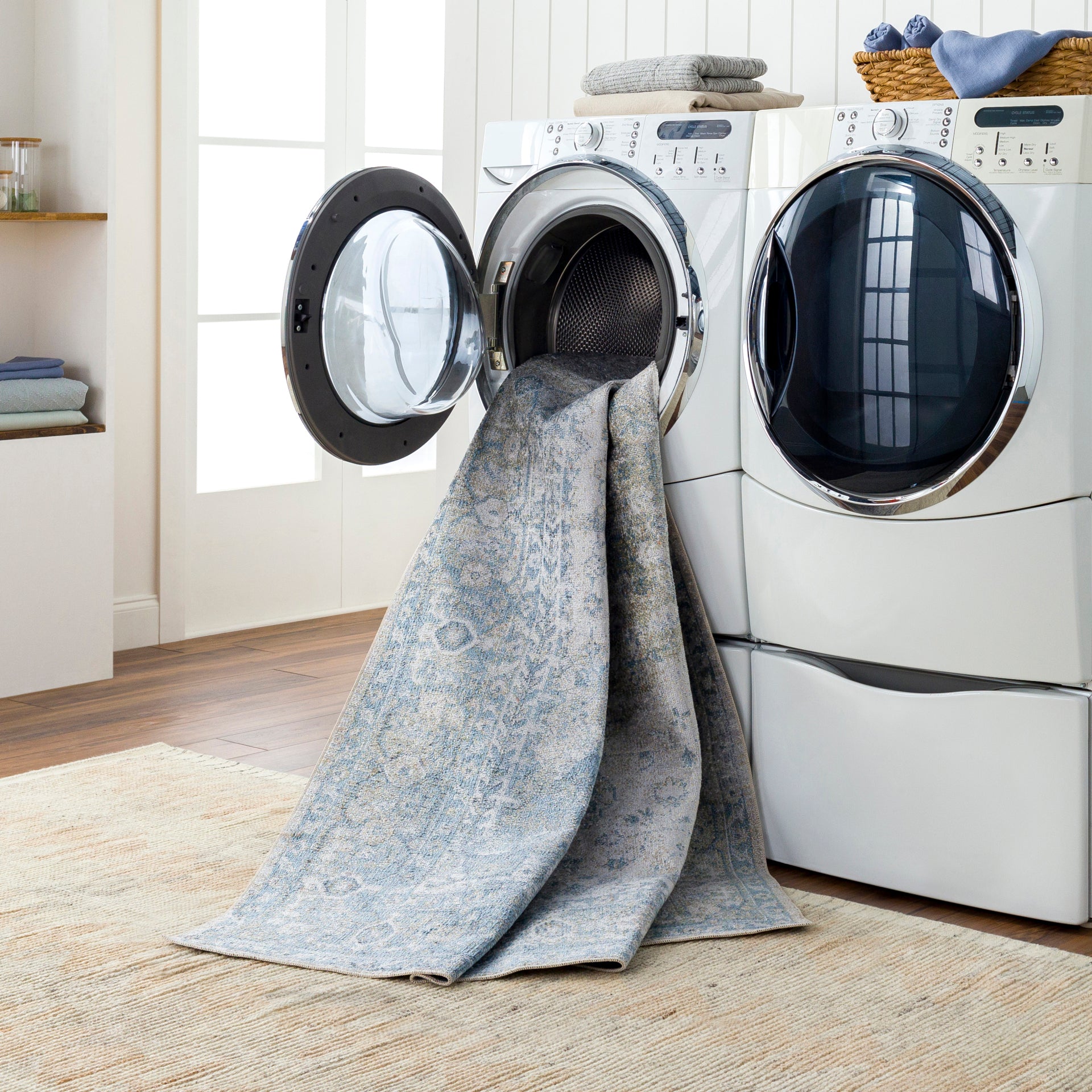 Lillian Machine Woven Rug Livabliss Lillian