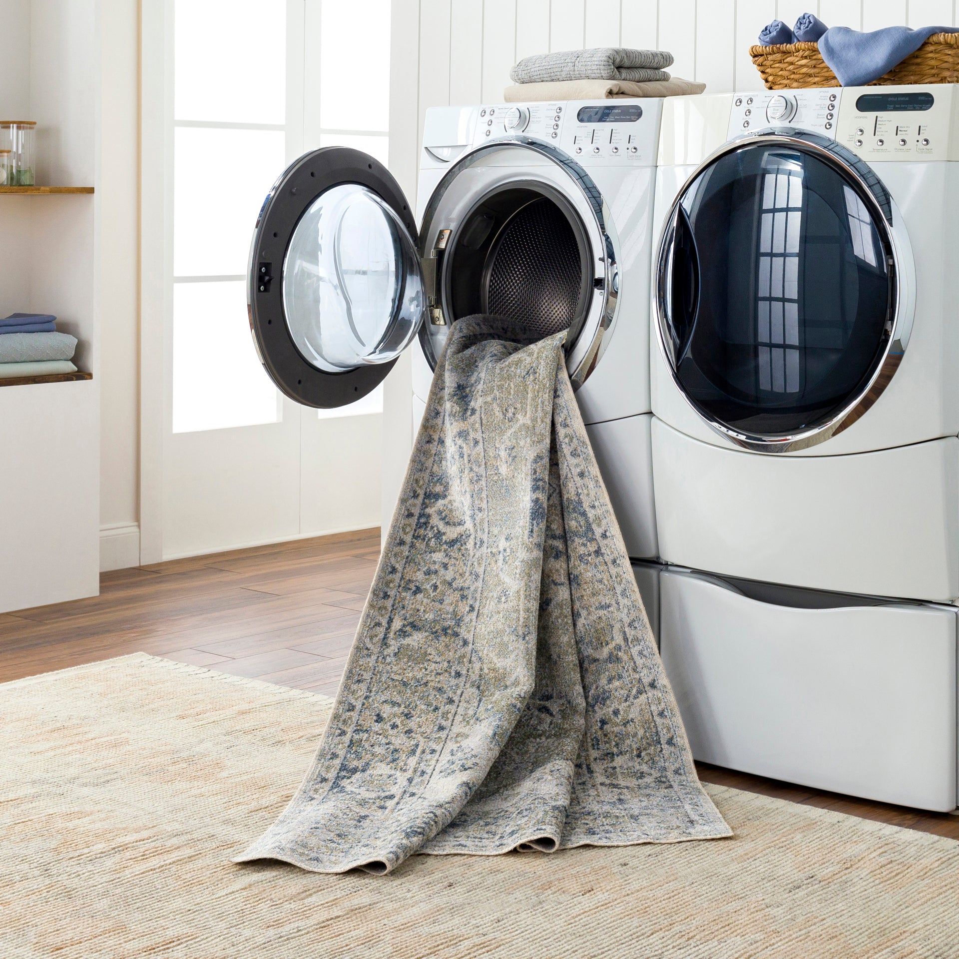 Lillian Machine Woven Rug Livabliss Lillian