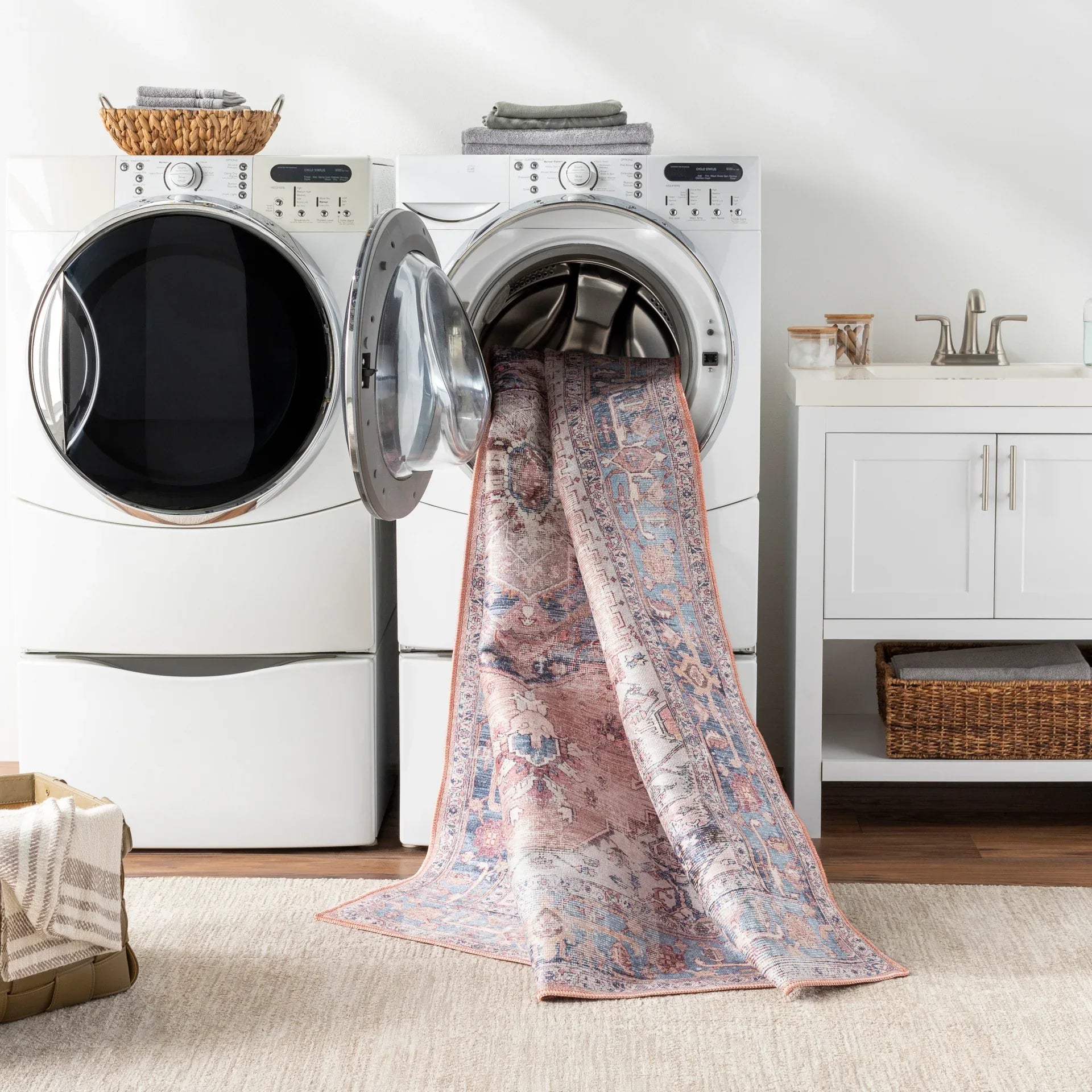 Amelie Machine Woven Rug Livabliss Amelie