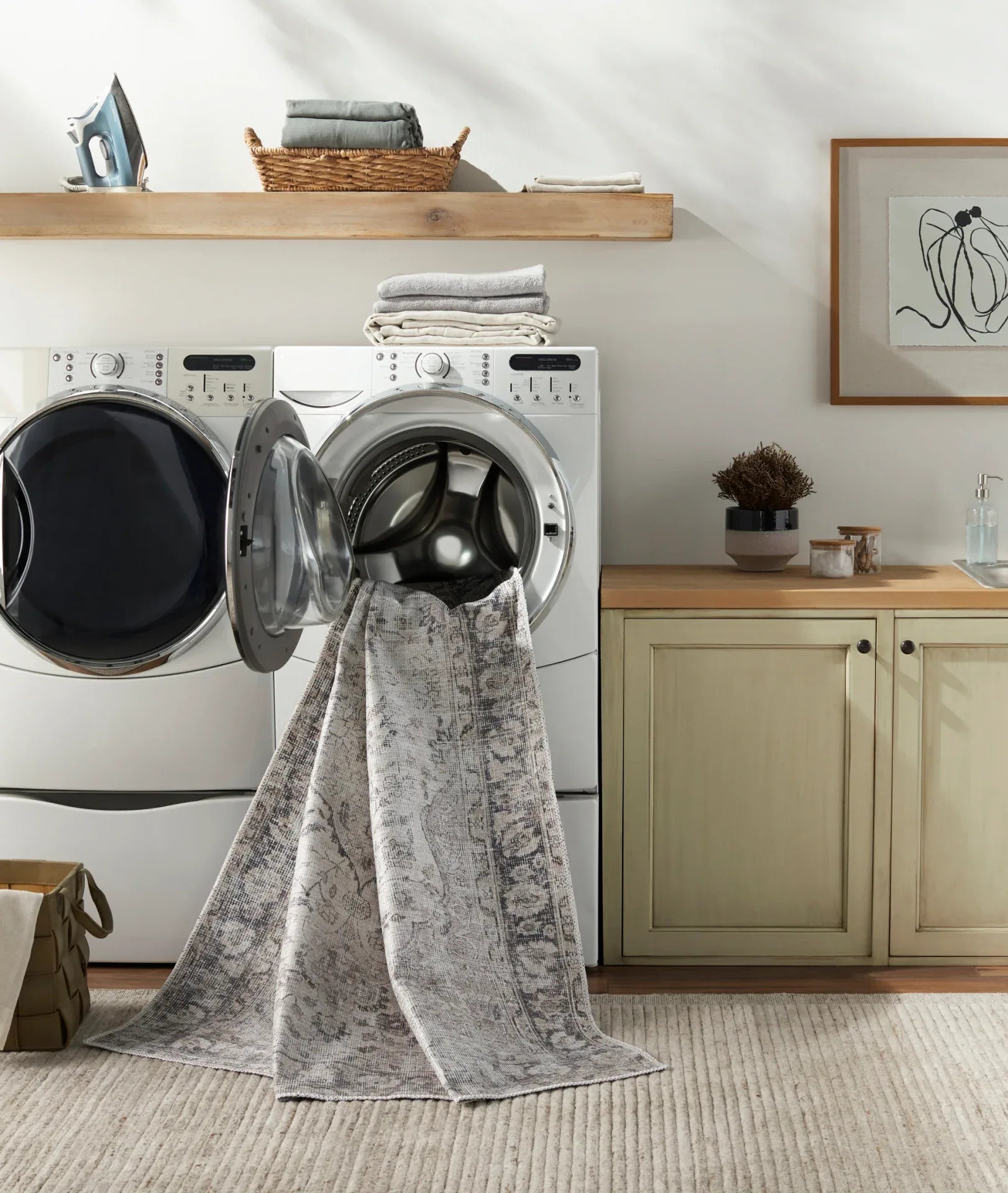 Amelie Machine Woven Rug Livabliss Amelie