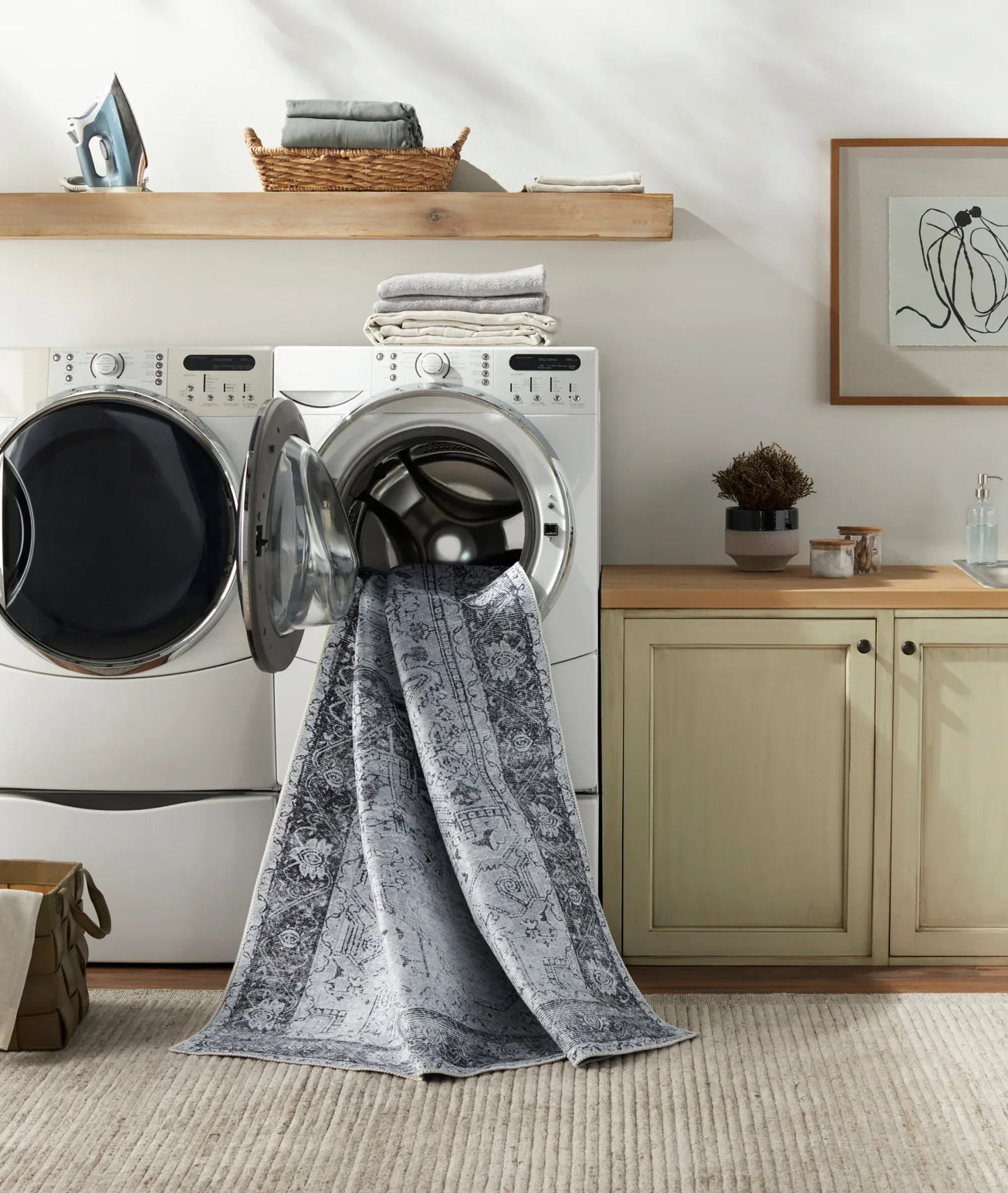 Amelie Machine Woven Rug Livabliss Amelie