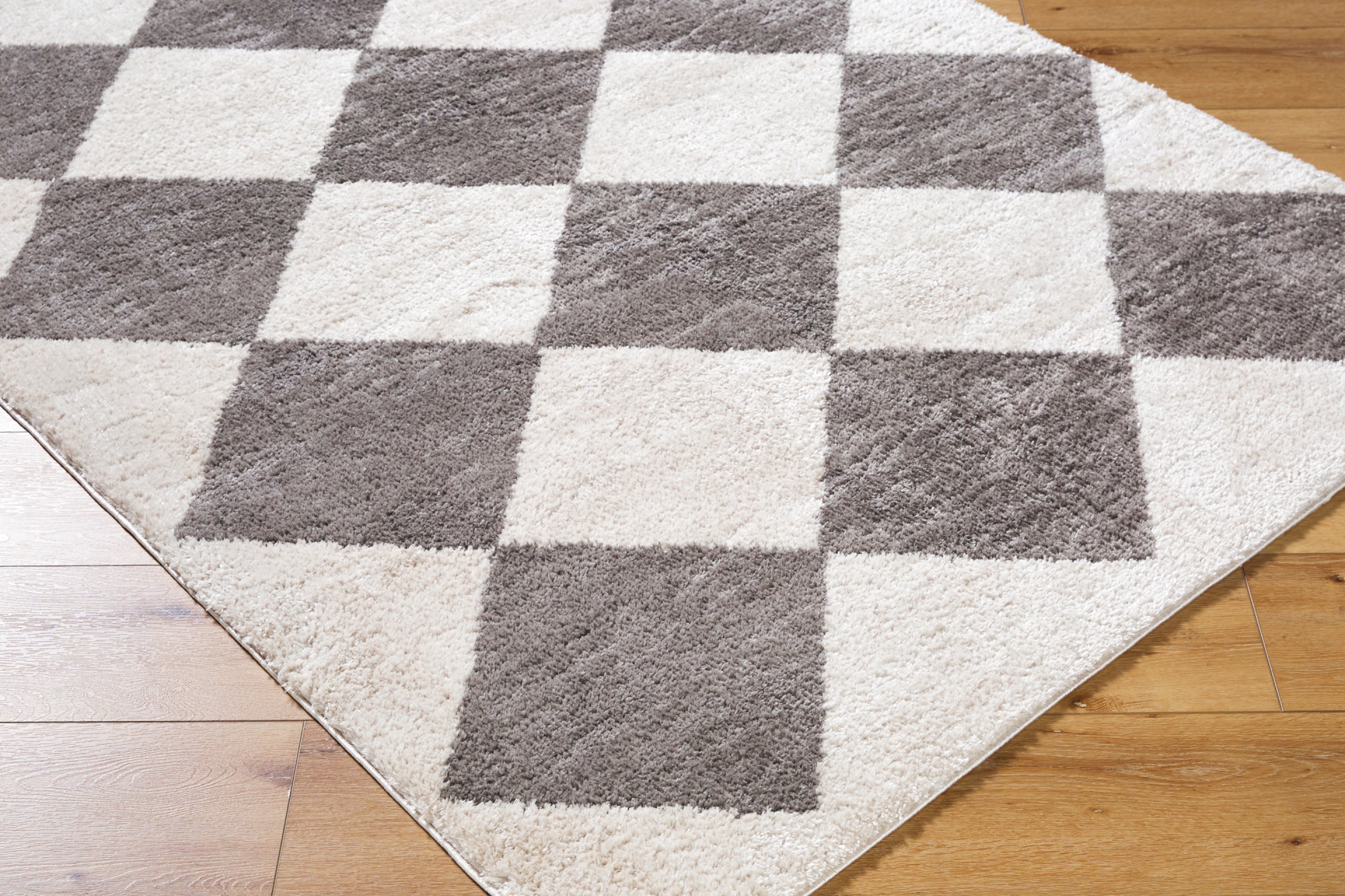Fossay Shag Machine Woven Rug Livabliss Fossay Shag