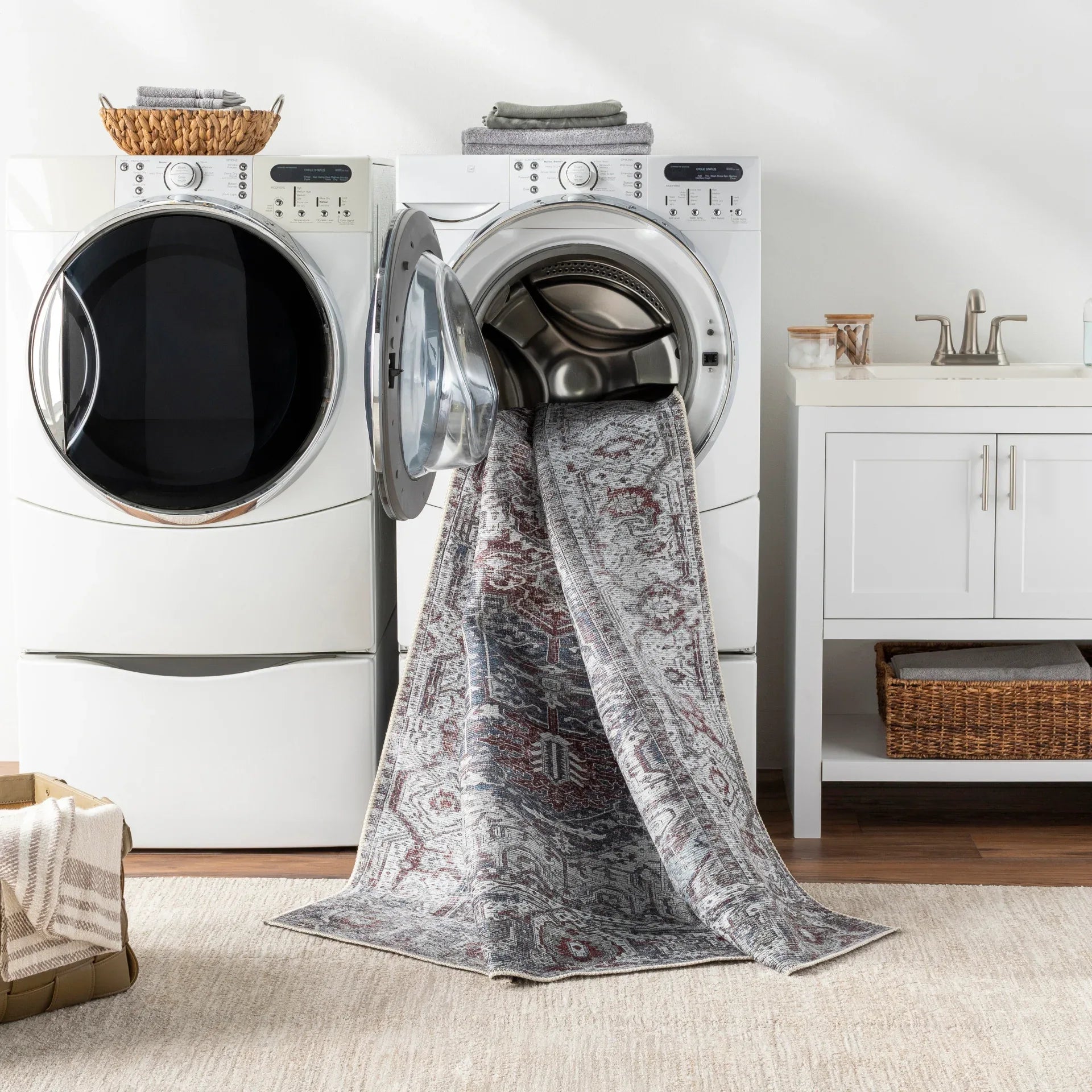 Amelie Machine Woven Rug Livabliss Amelie