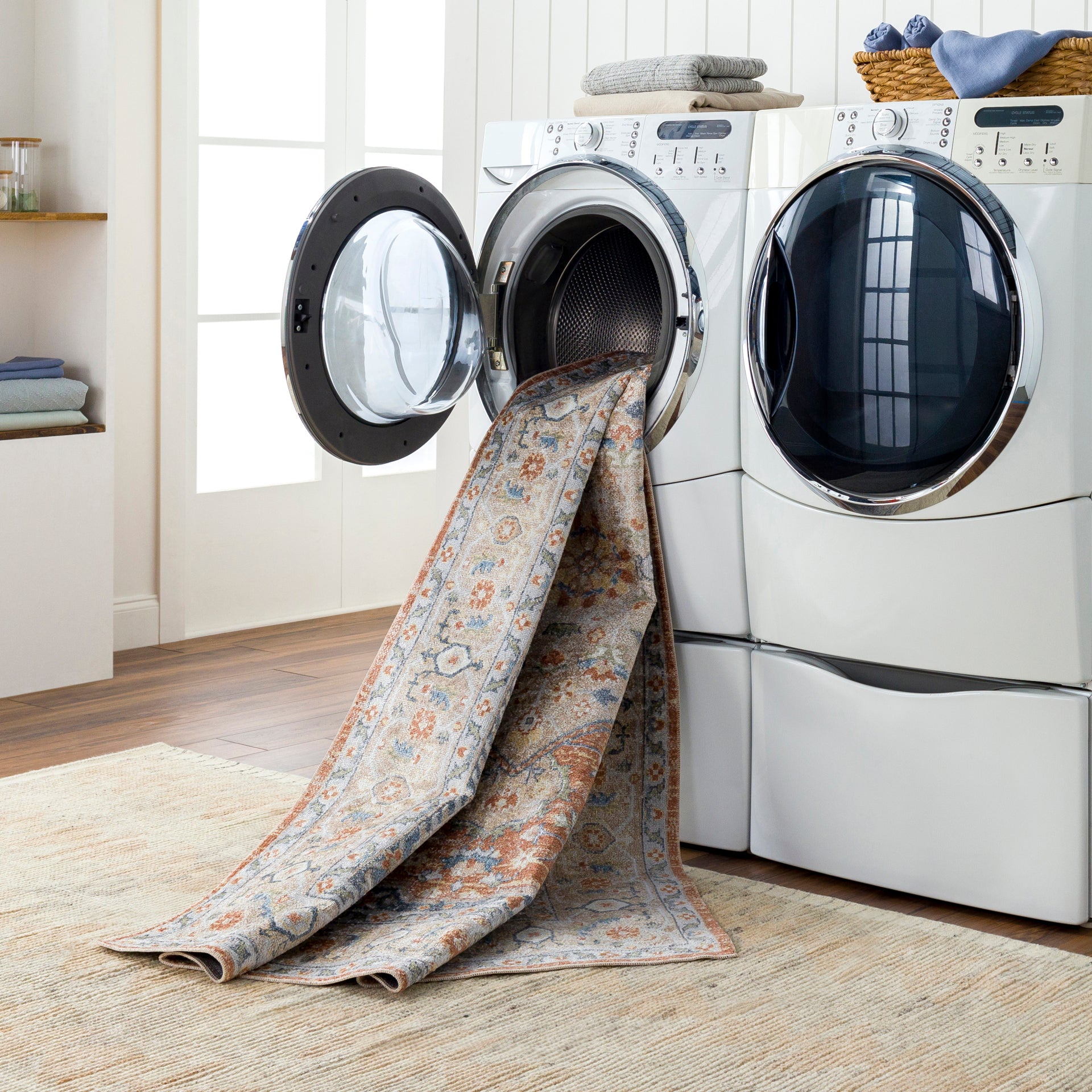 Lillian Machine Woven Rug Livabliss Lillian