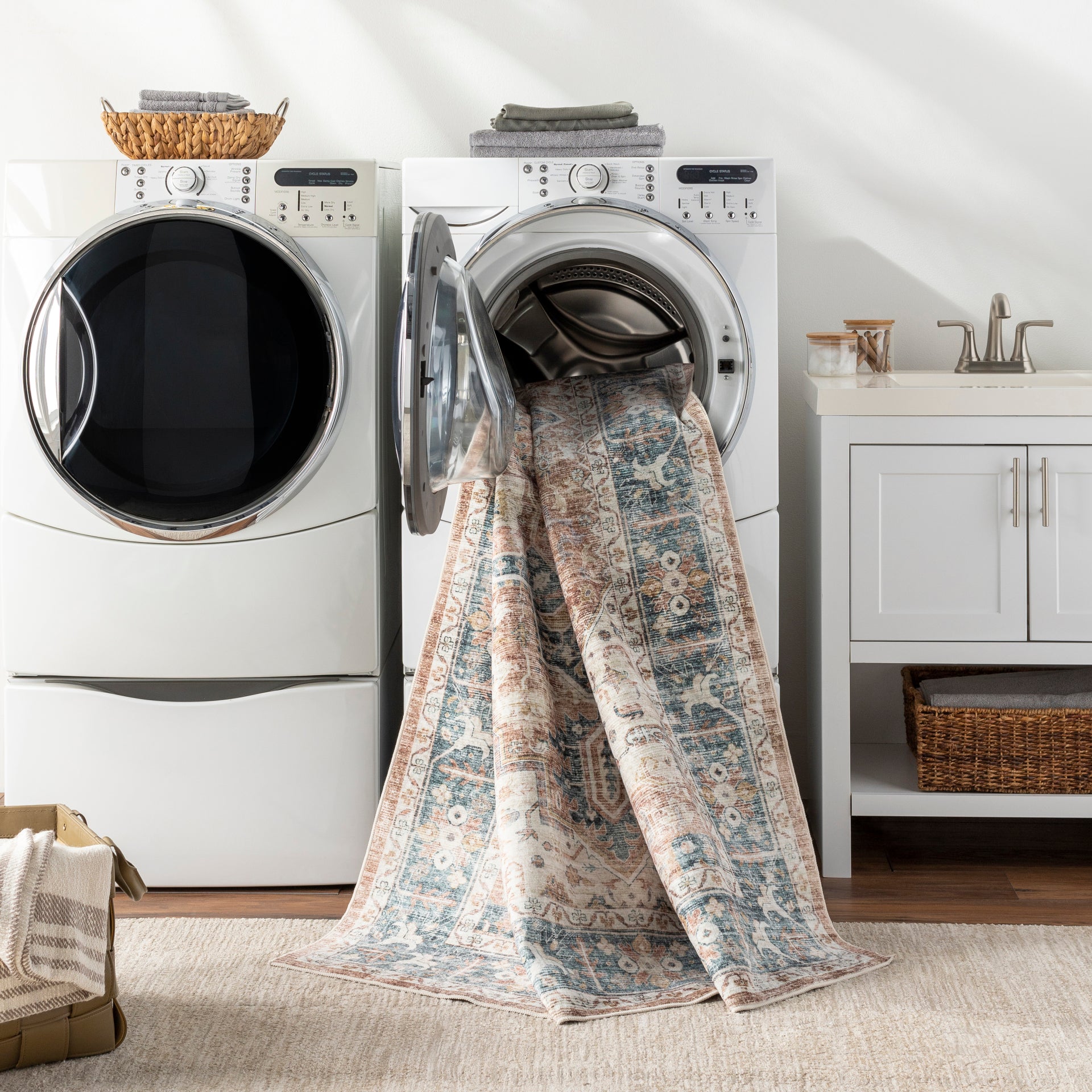 Lavable Machine Woven Rug Livabliss Lavable