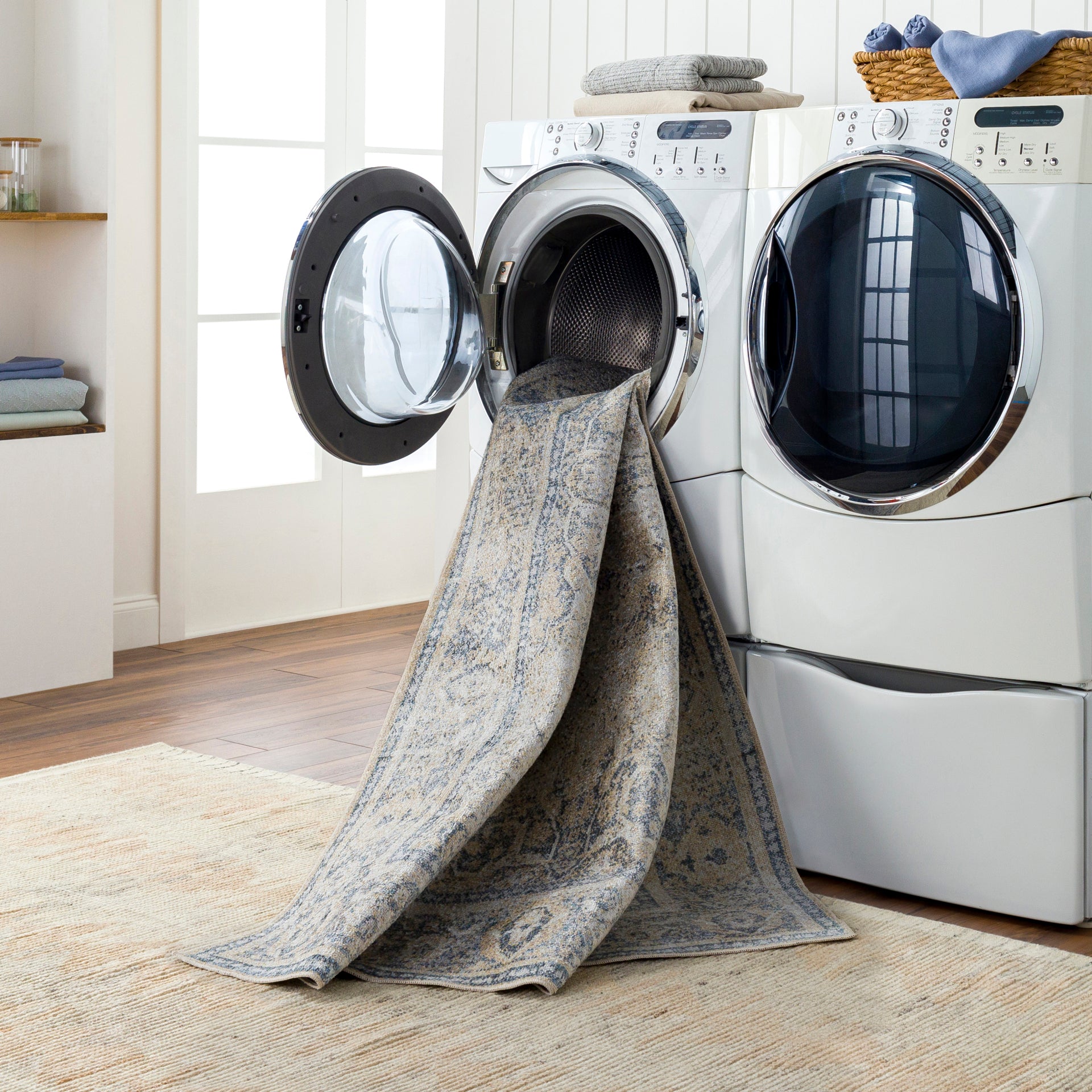 Lillian Machine Woven Rug Livabliss Lillian