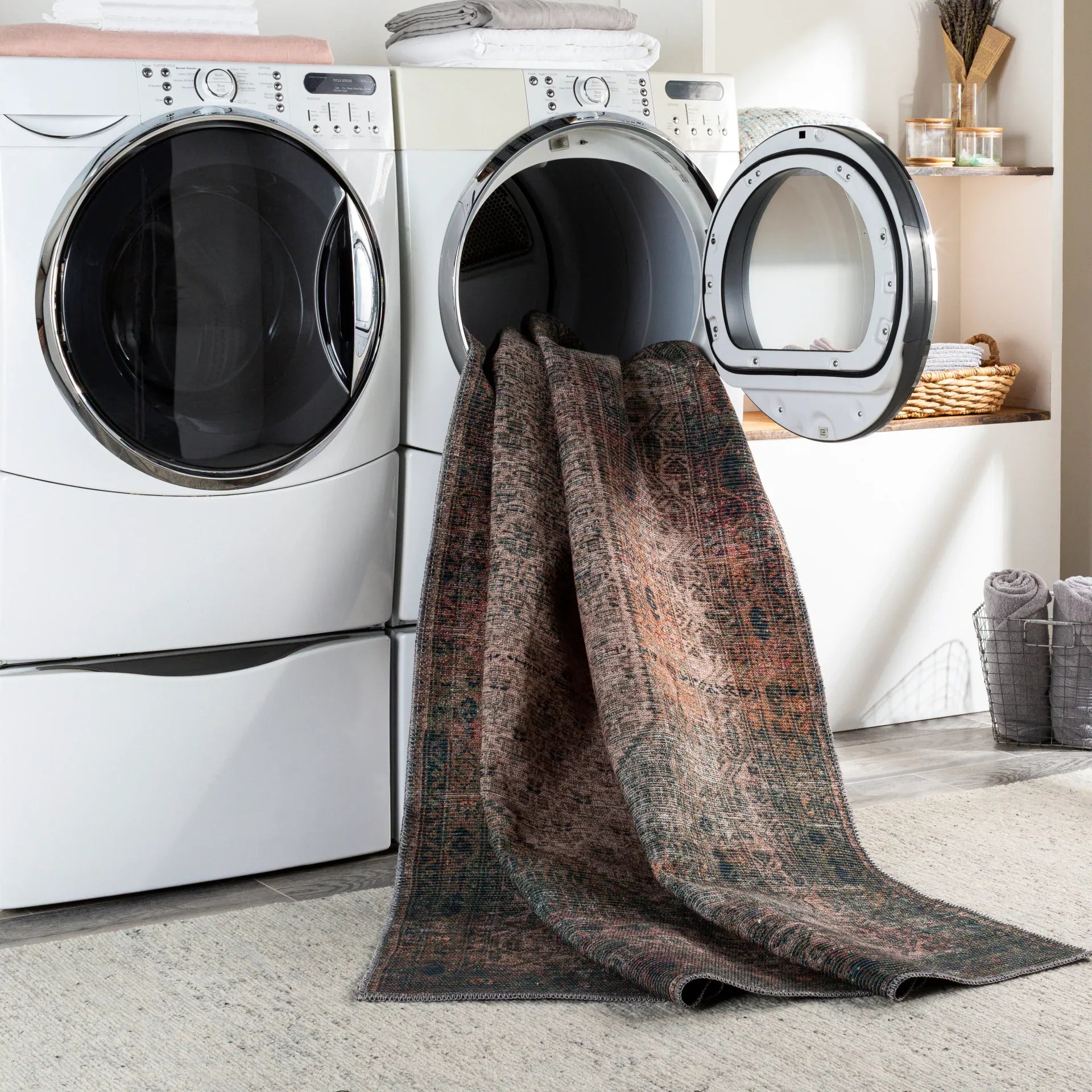 Colin Machine Woven Rug Livabliss Colin