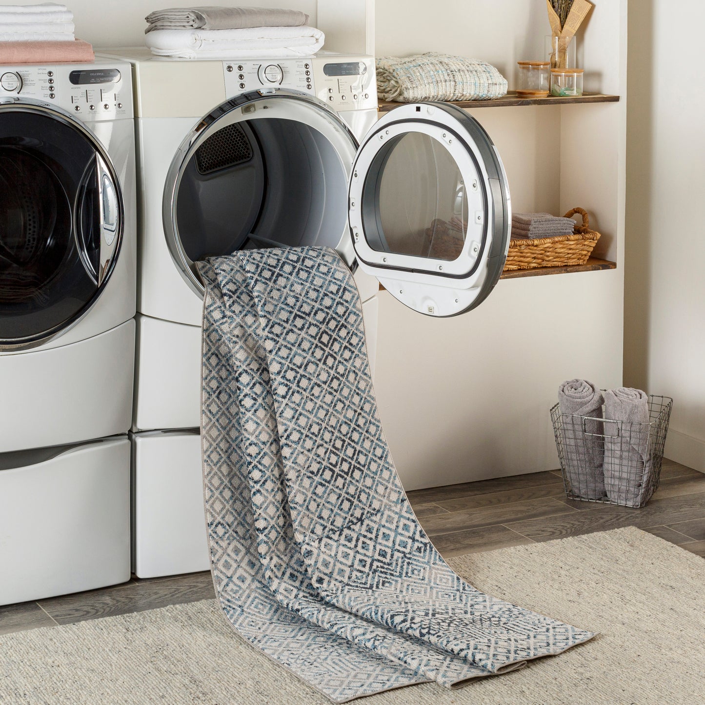 Lavadora Machine Woven Rug Livabliss Lavadora