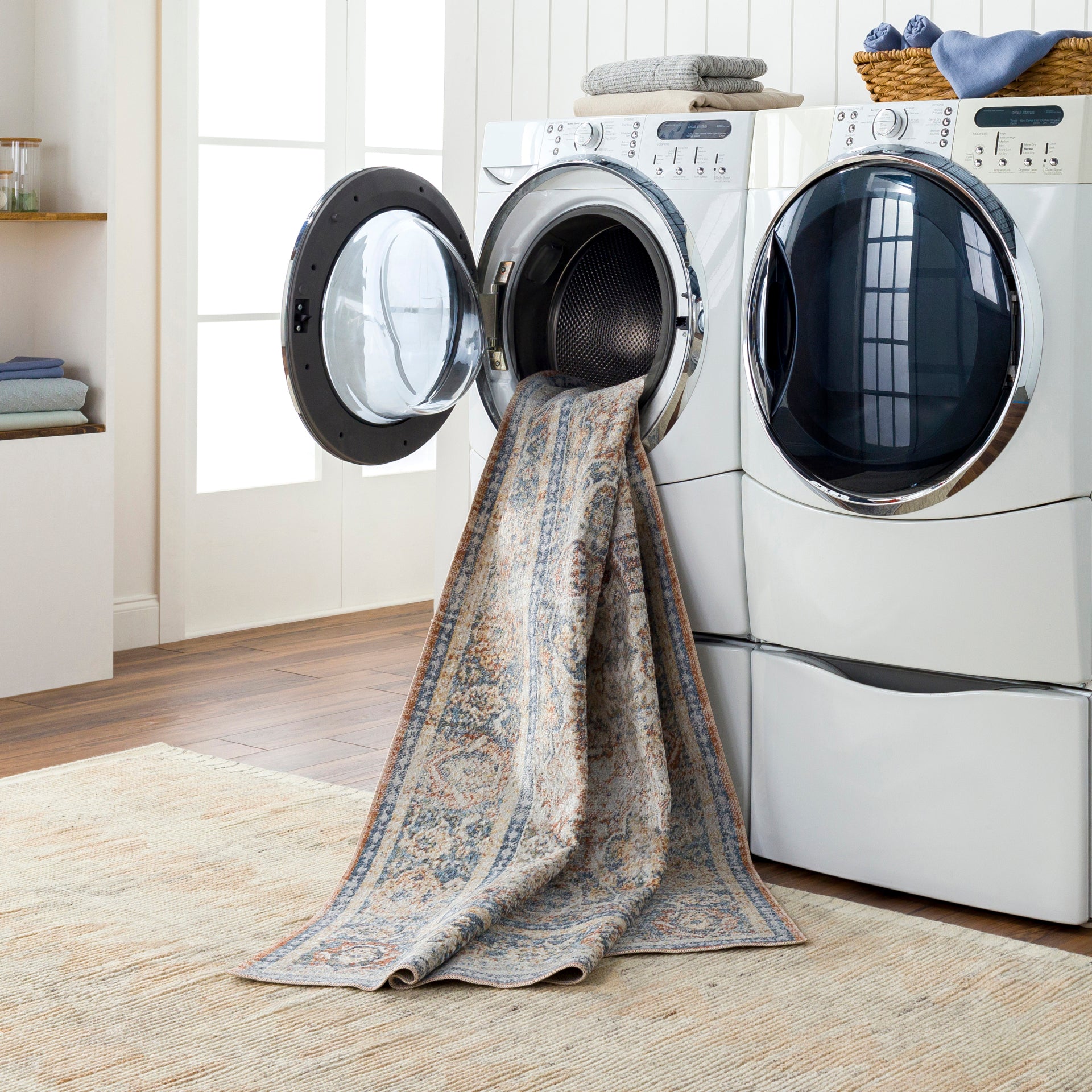 Lillian Machine Woven Rug Livabliss Lillian