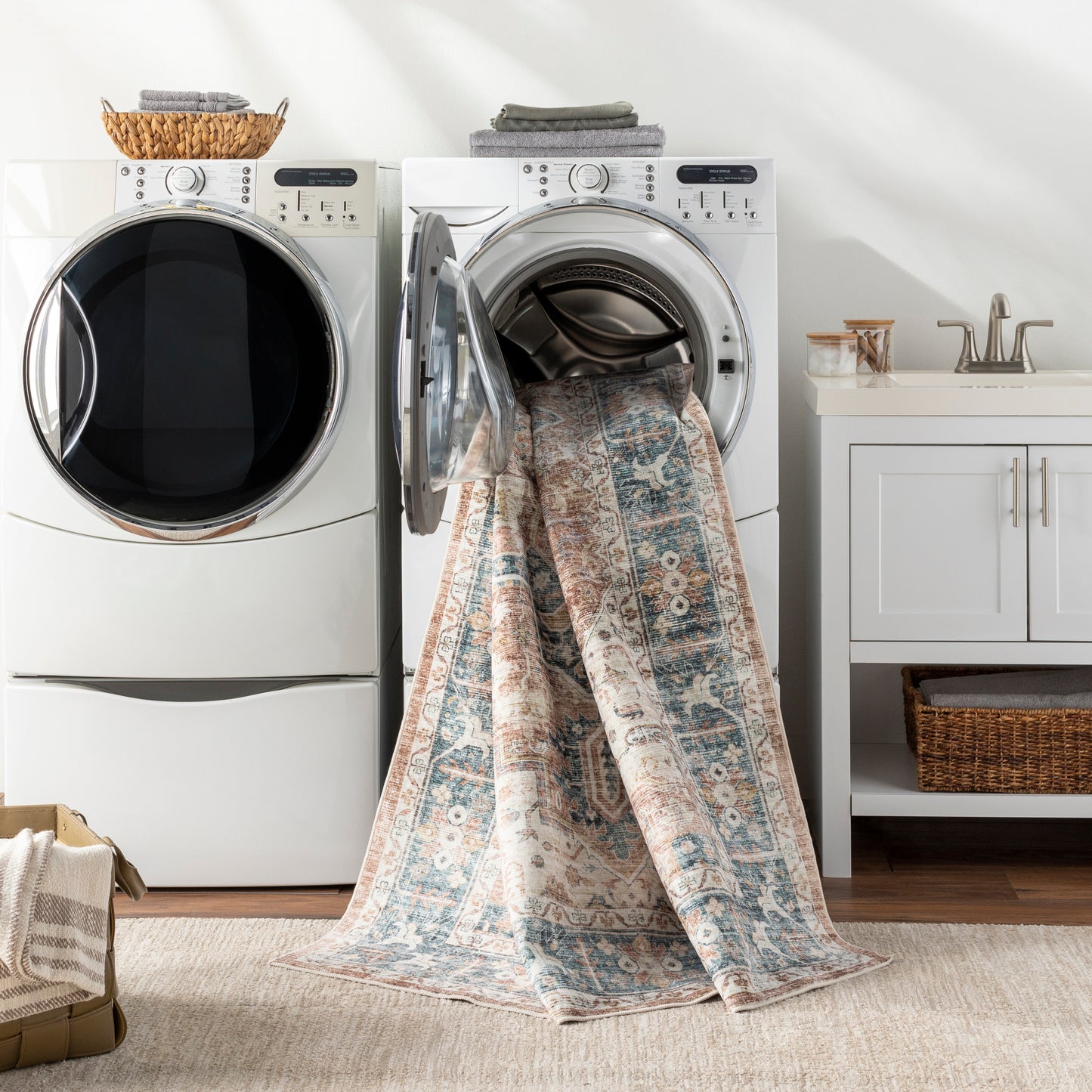 Lavable Machine Woven Rug Livabliss Lavable