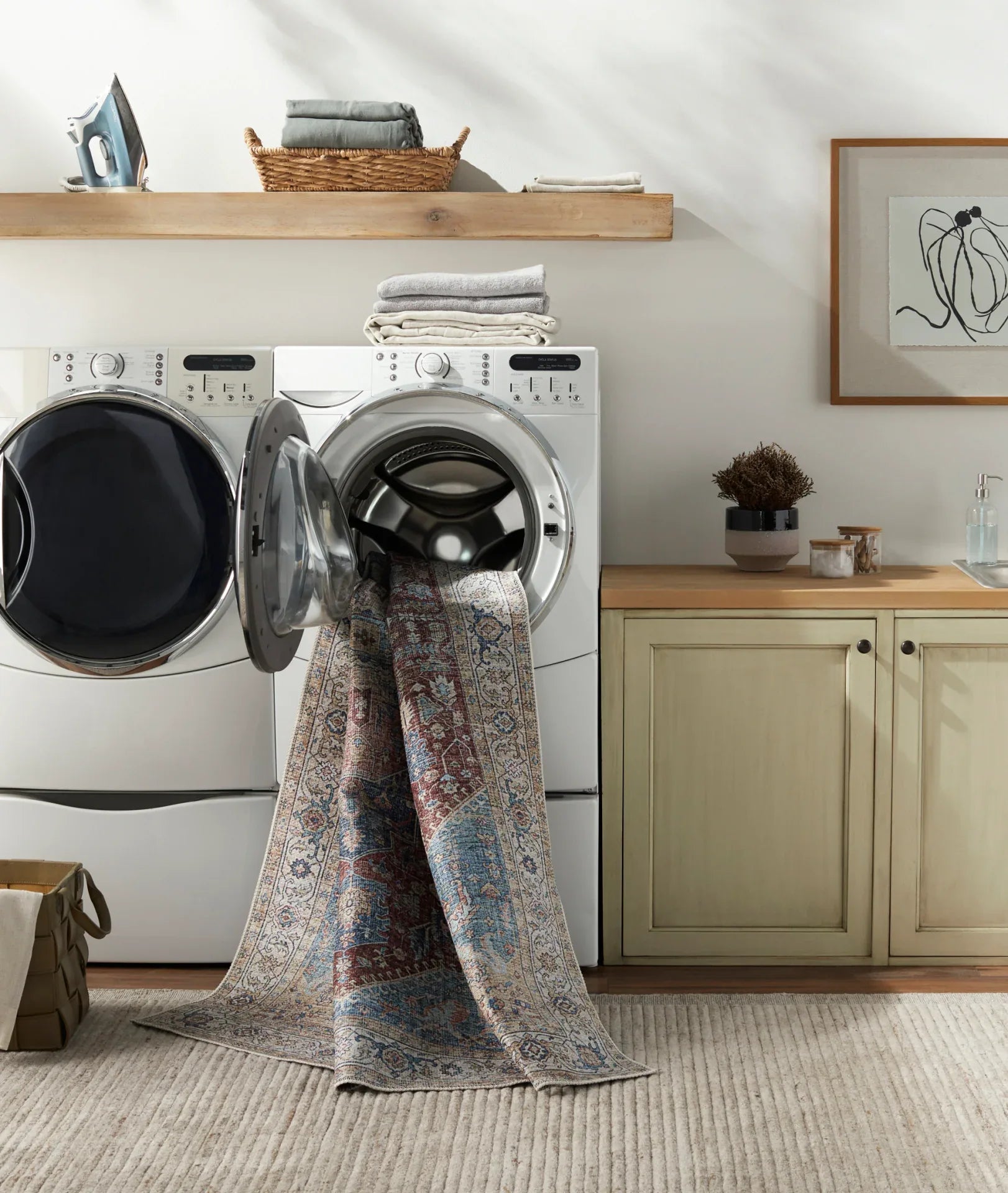 Amelie Machine Woven Rug Livabliss Amelie
