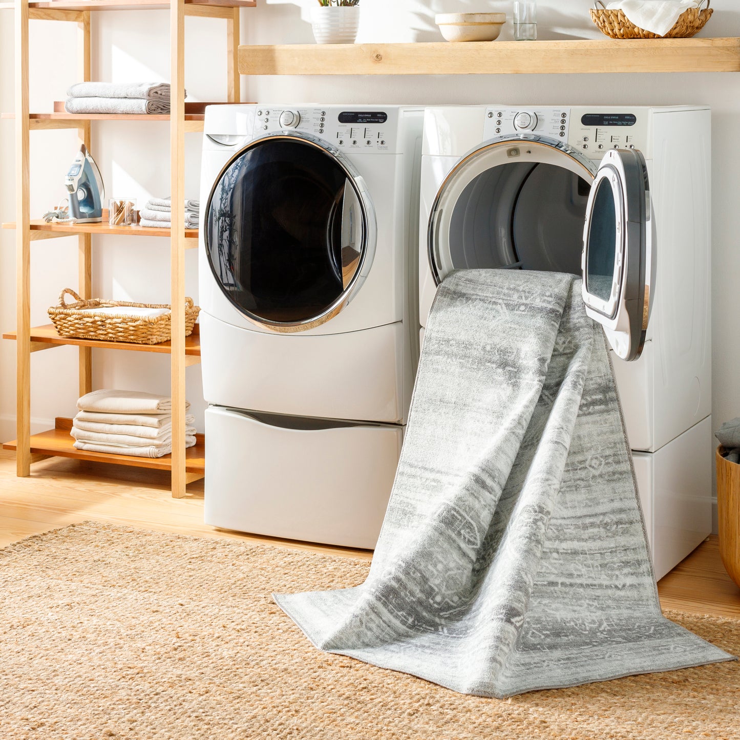 Hera Machine Woven Rug Livabliss Hera