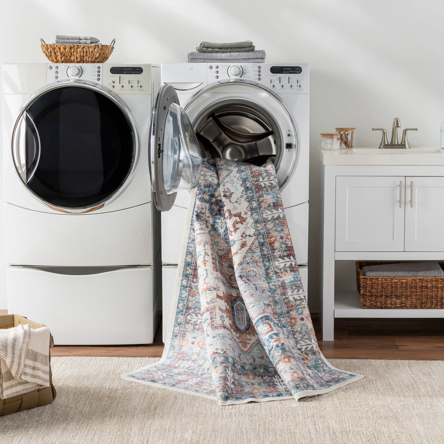 Lavable Machine Woven Rug Livabliss Lavable