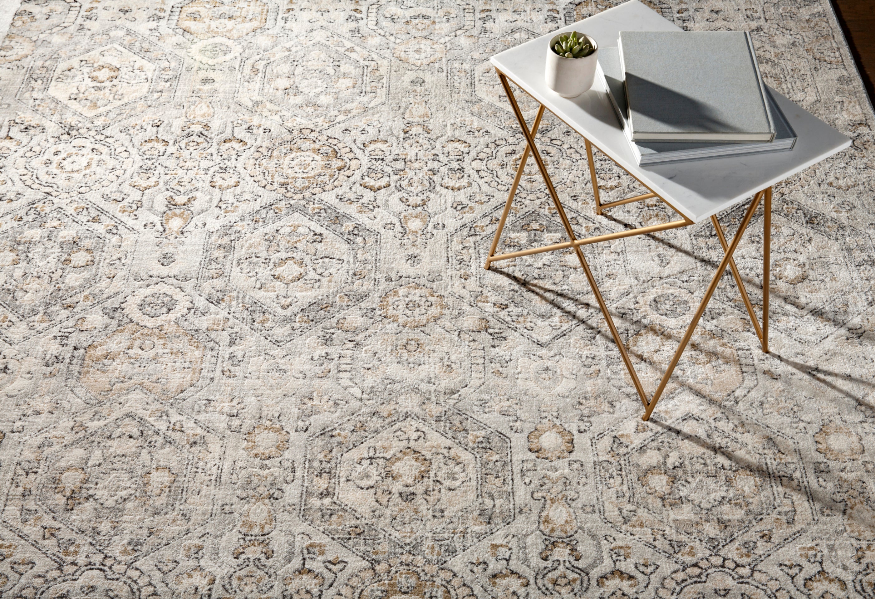 Indigo Machine Woven Rug Livabliss Indigo