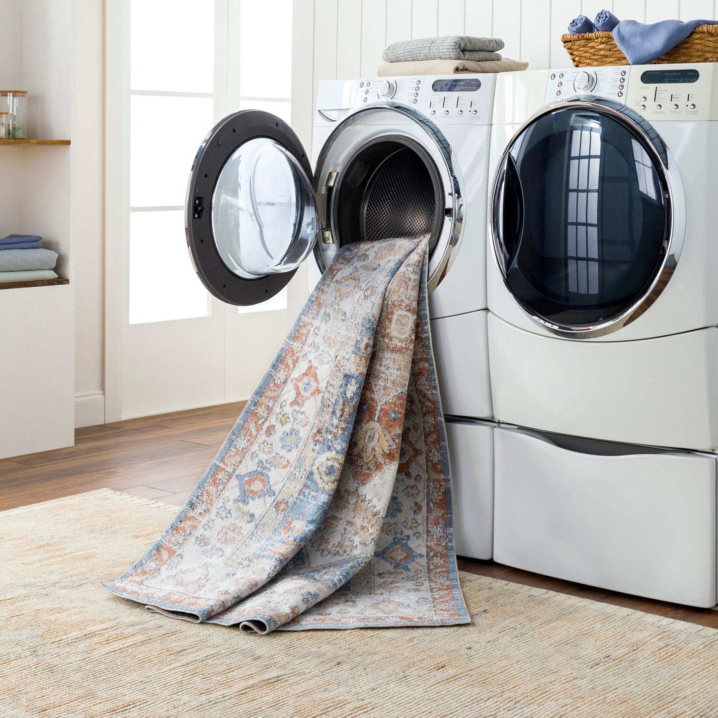 Lillian Machine Woven Rug Livabliss Lillian
