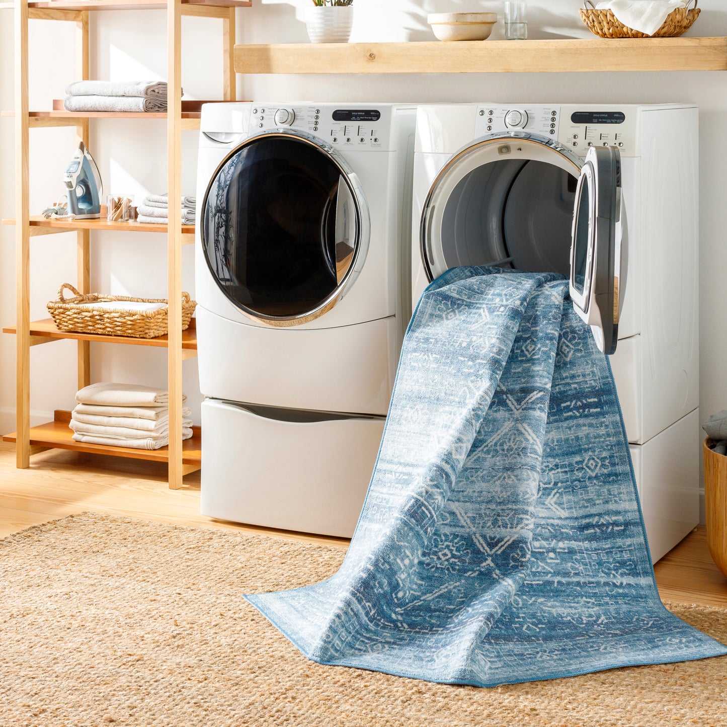 Hera Machine Woven Rug Livabliss Hera