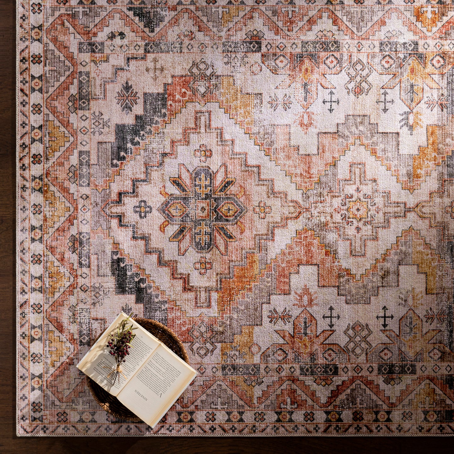 Regen Machine Woven Rug Livabliss Regen