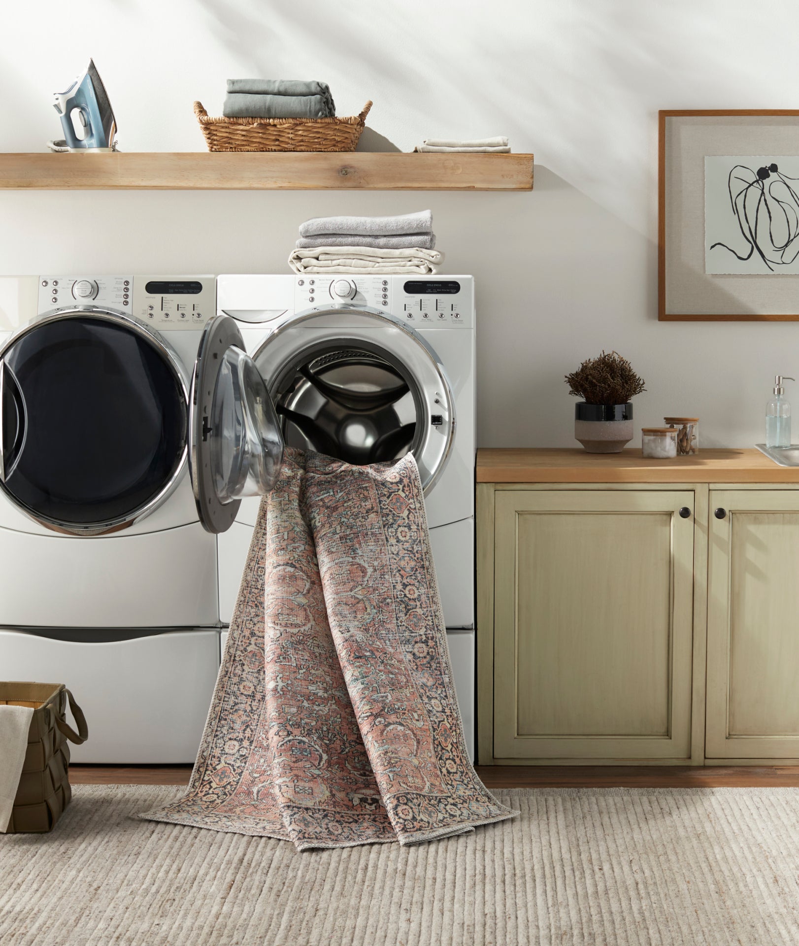 Kemer Machine Woven Rug Livabliss Kemer