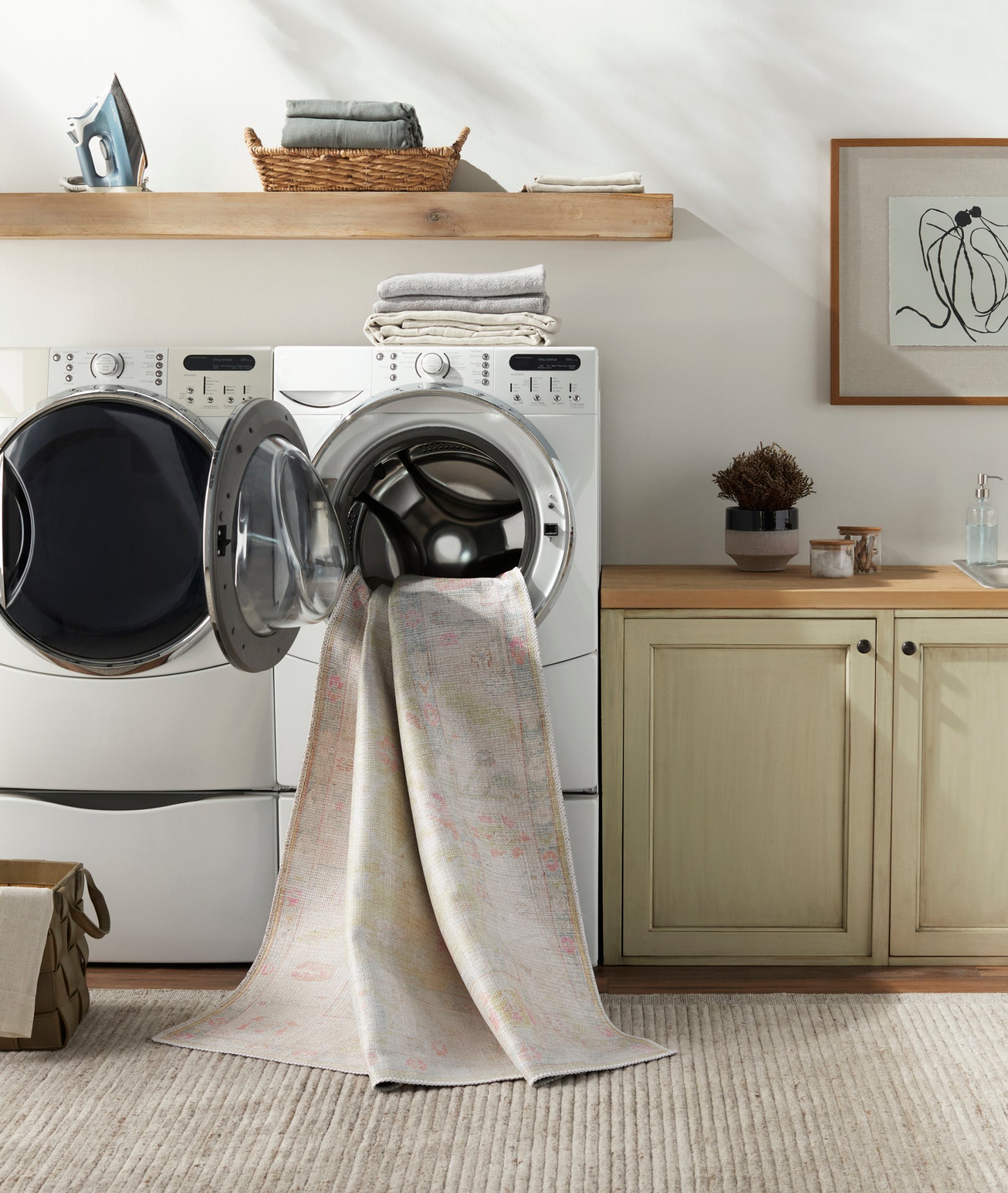 Kemer Machine Woven Rug Livabliss Kemer