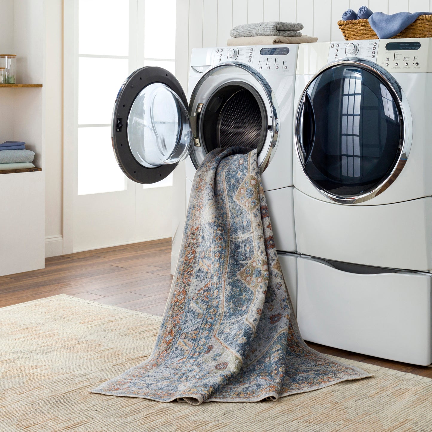 Lillian Machine Woven Rug Livabliss Lillian
