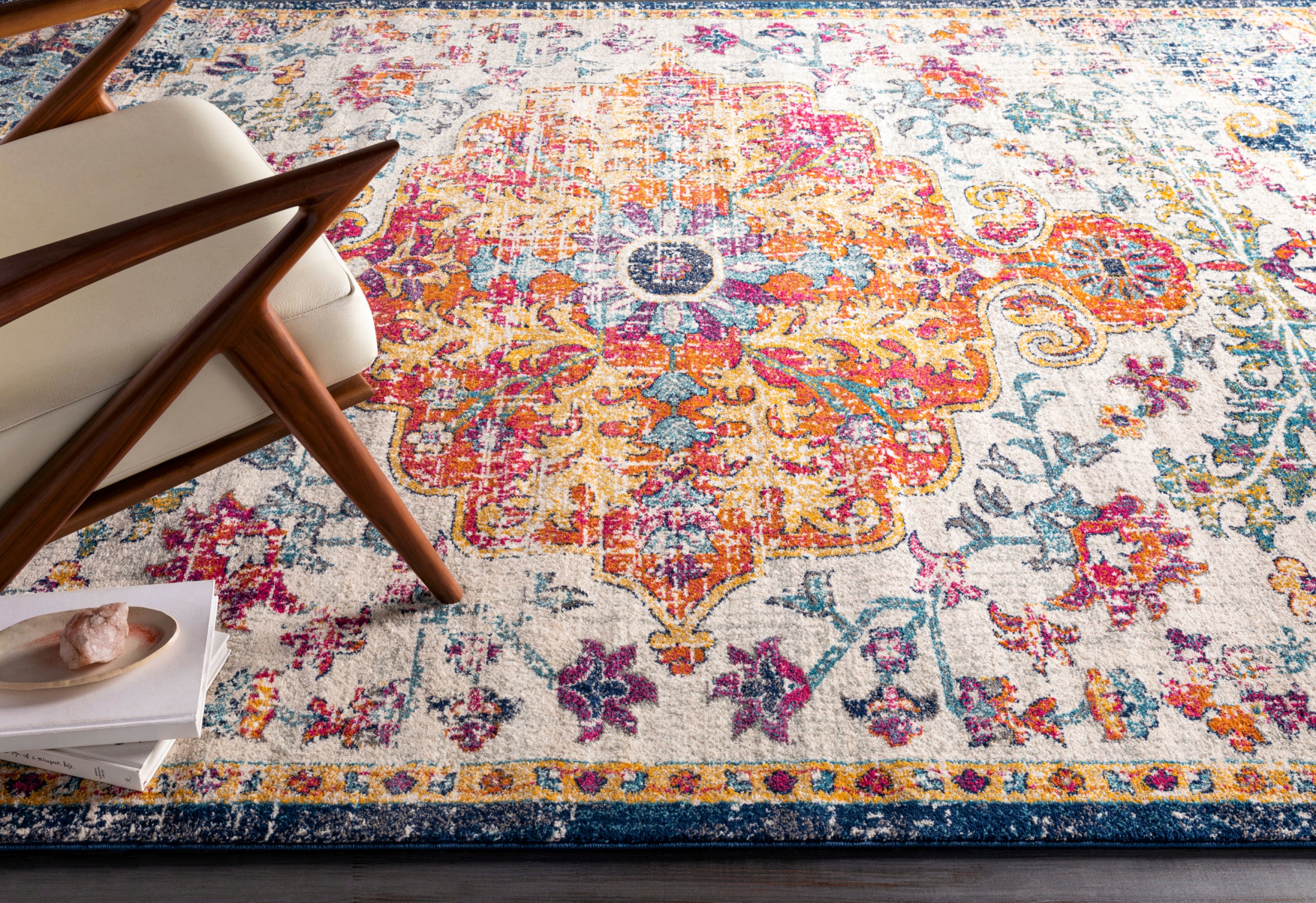 Harput Machine Woven Rug Livabliss Harput