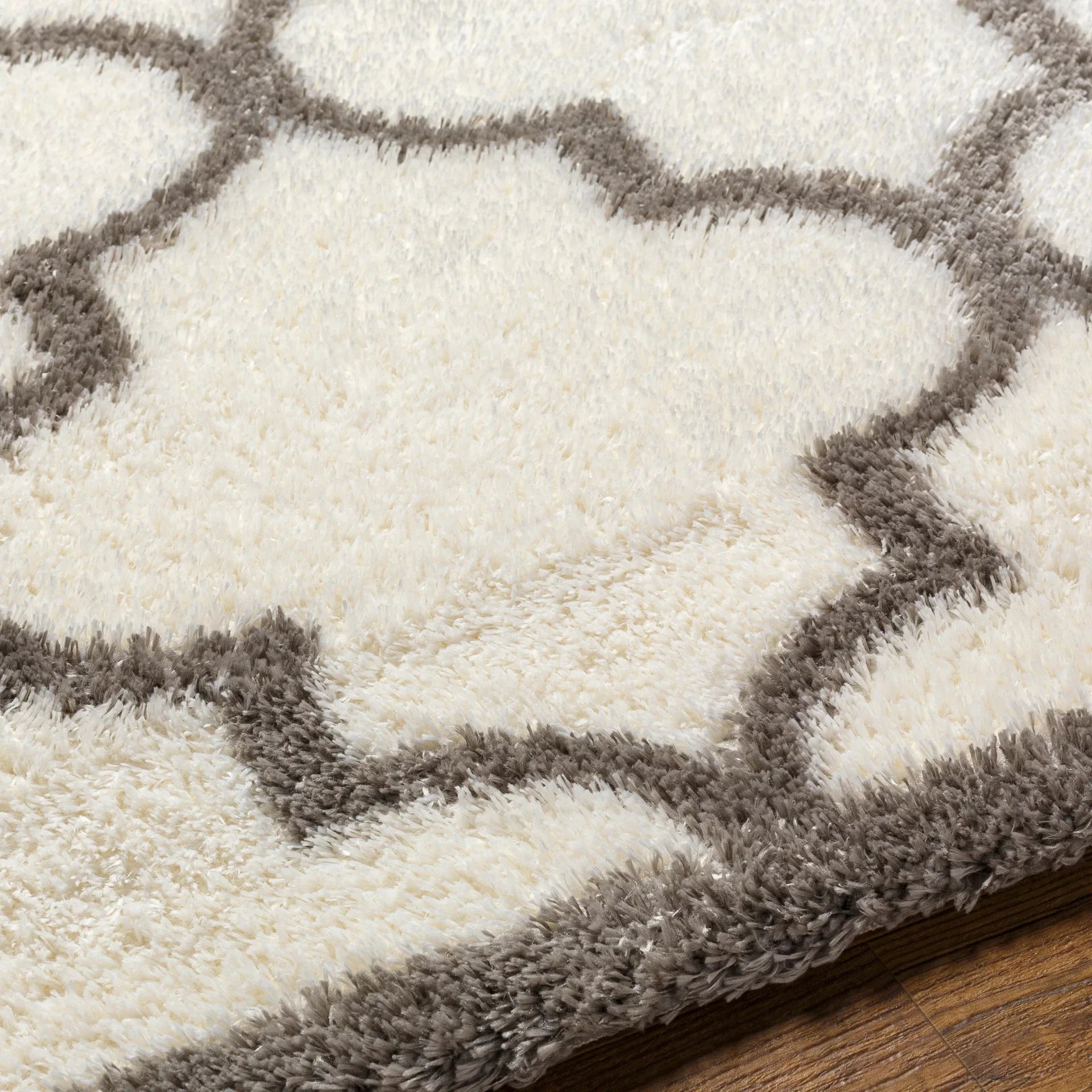 Cloudy Shag Machine Woven Rug Livabliss Cloudy Shag