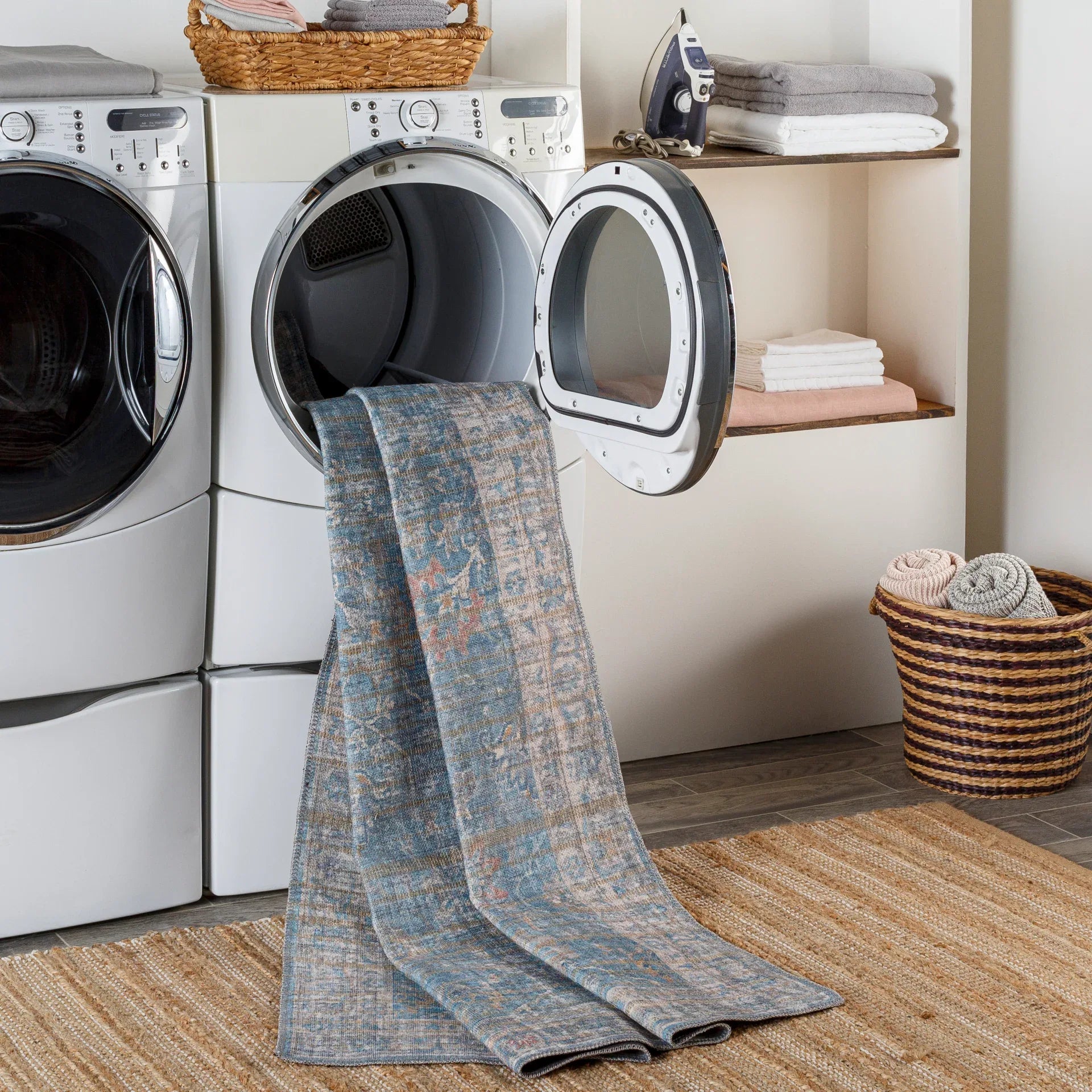 Cobb Machine Woven Rug Livabliss Cobb