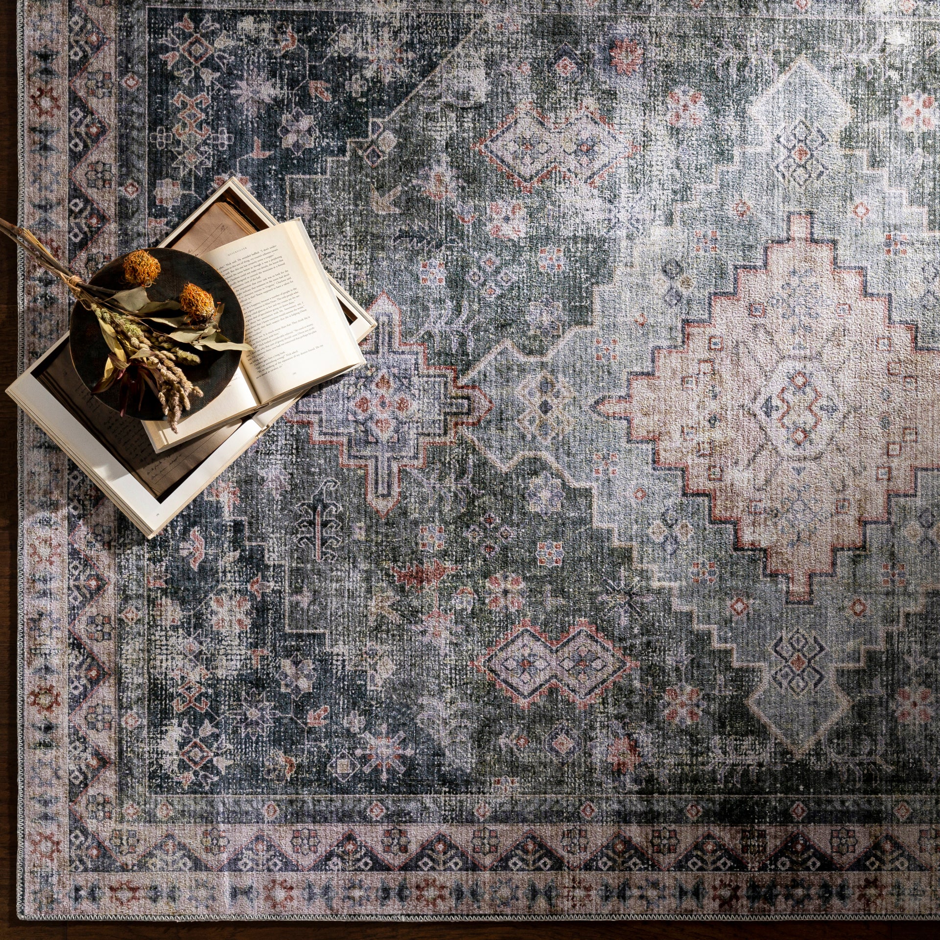 Regen Machine Woven Rug Livabliss Regen