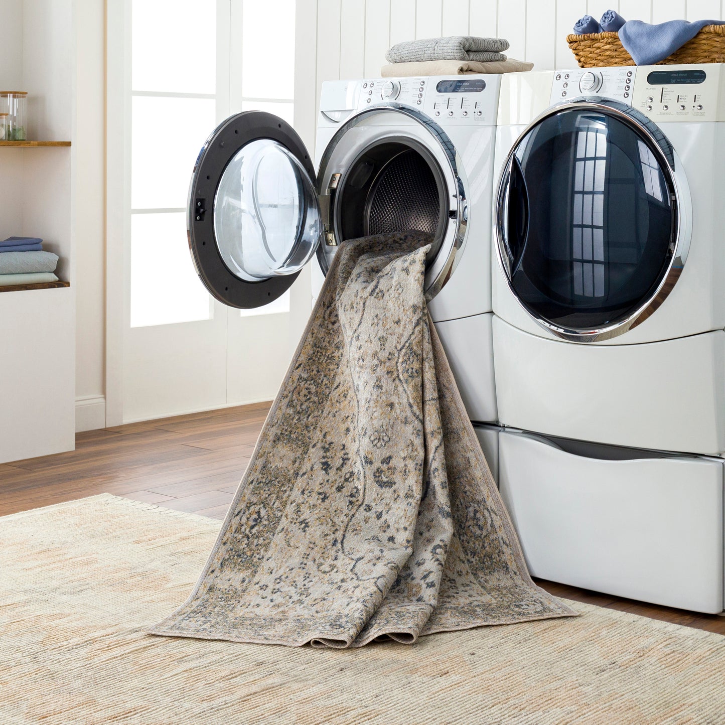 Lillian Machine Woven Rug Livabliss Lillian