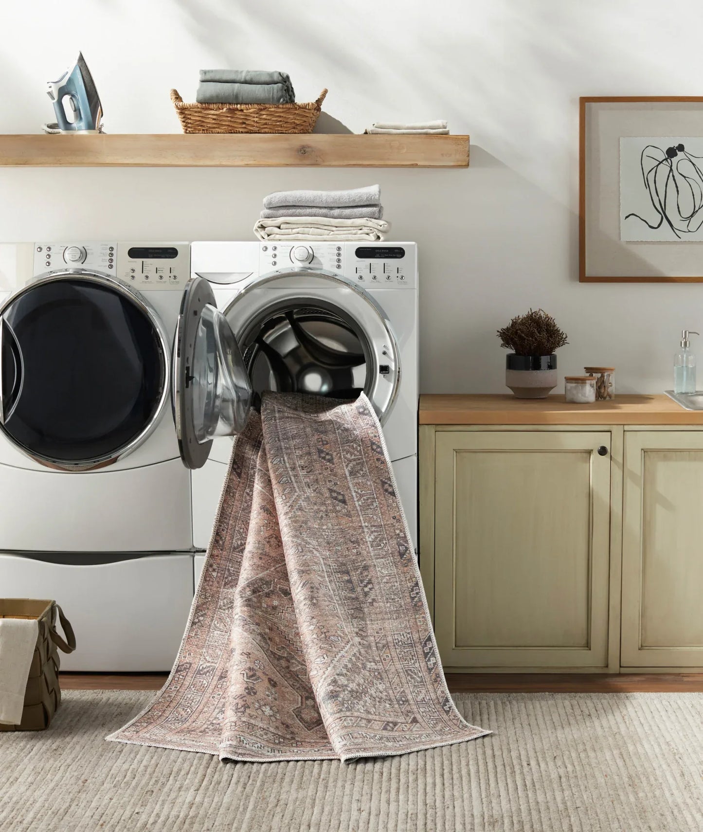 Amelie Machine Woven Rug Livabliss Amelie