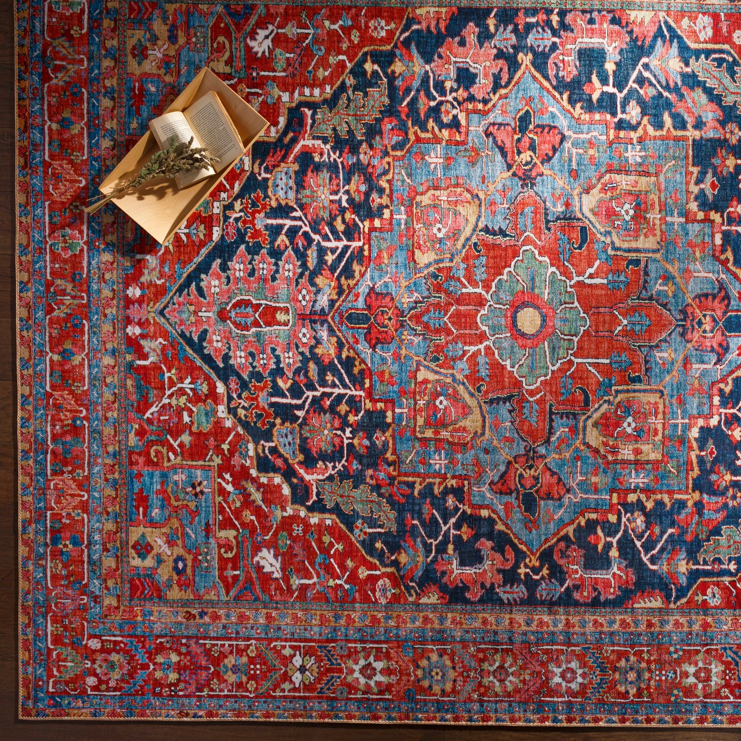 Iris Machine Woven Rug Livabliss Iris