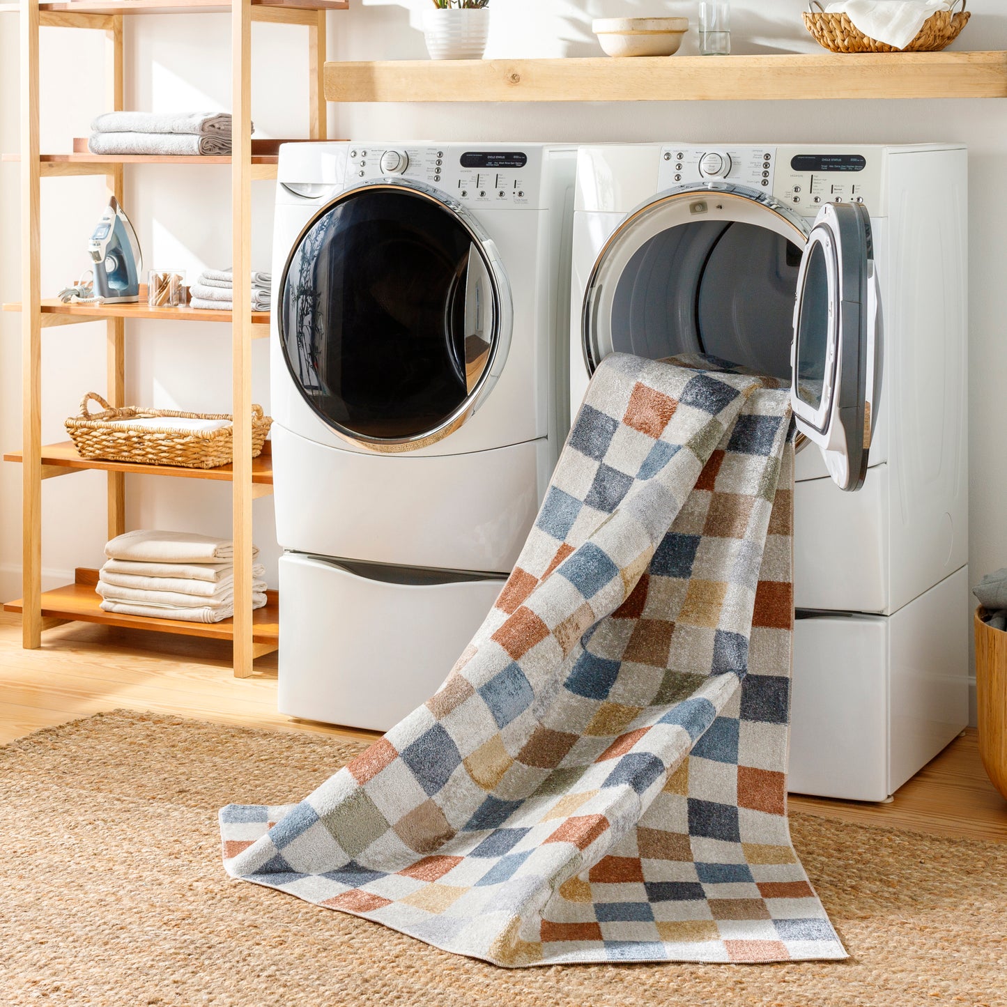 Lillian Machine Woven Rug Livabliss Lillian