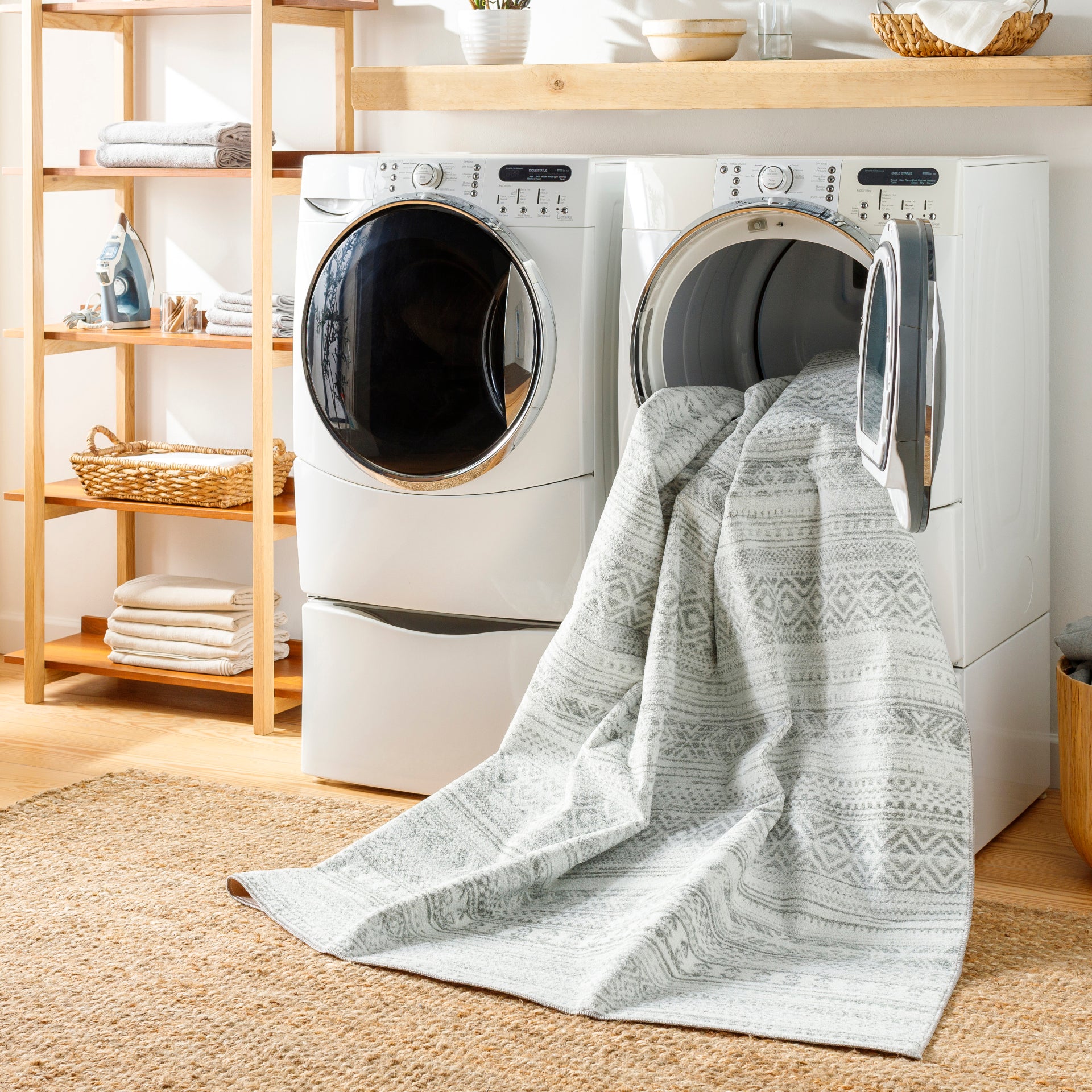Hera Machine Woven Rug Livabliss Hera