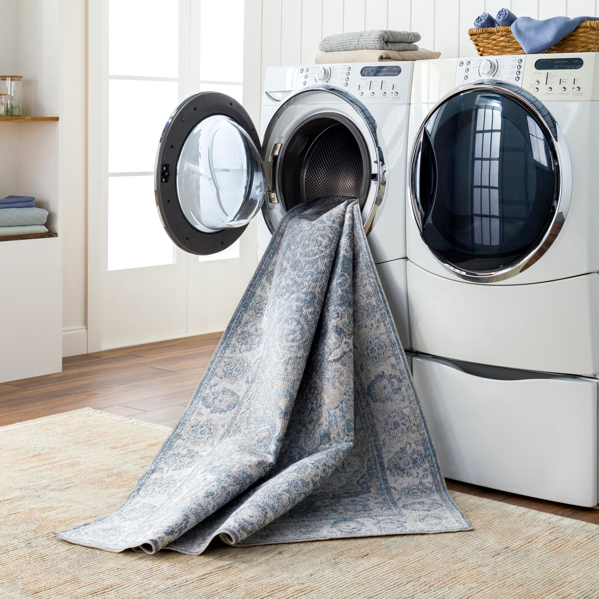 Lillian Machine Woven Rug Livabliss Lillian