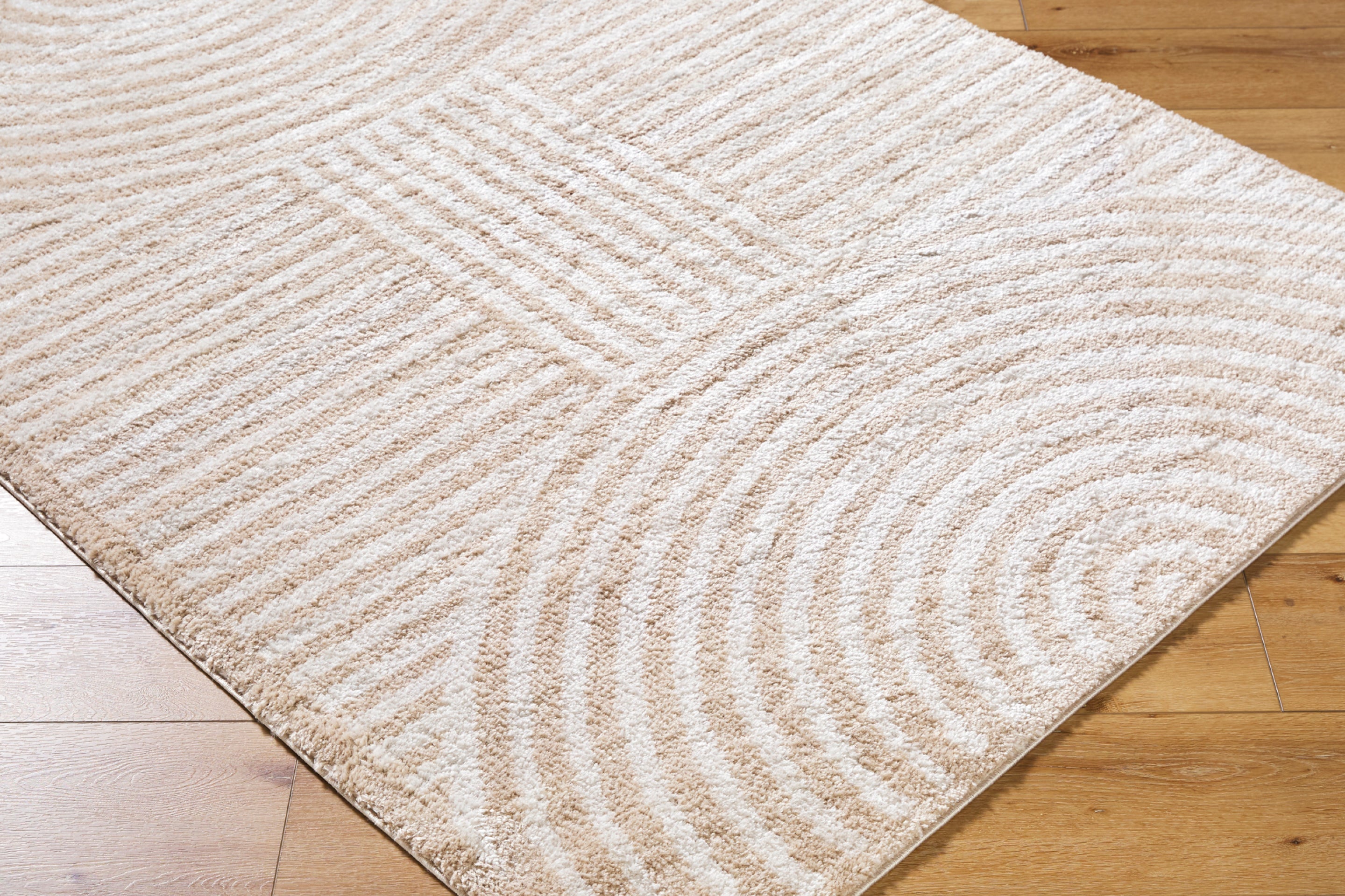 Fossay Shag Machine Woven Rug Livabliss Fossay Shag