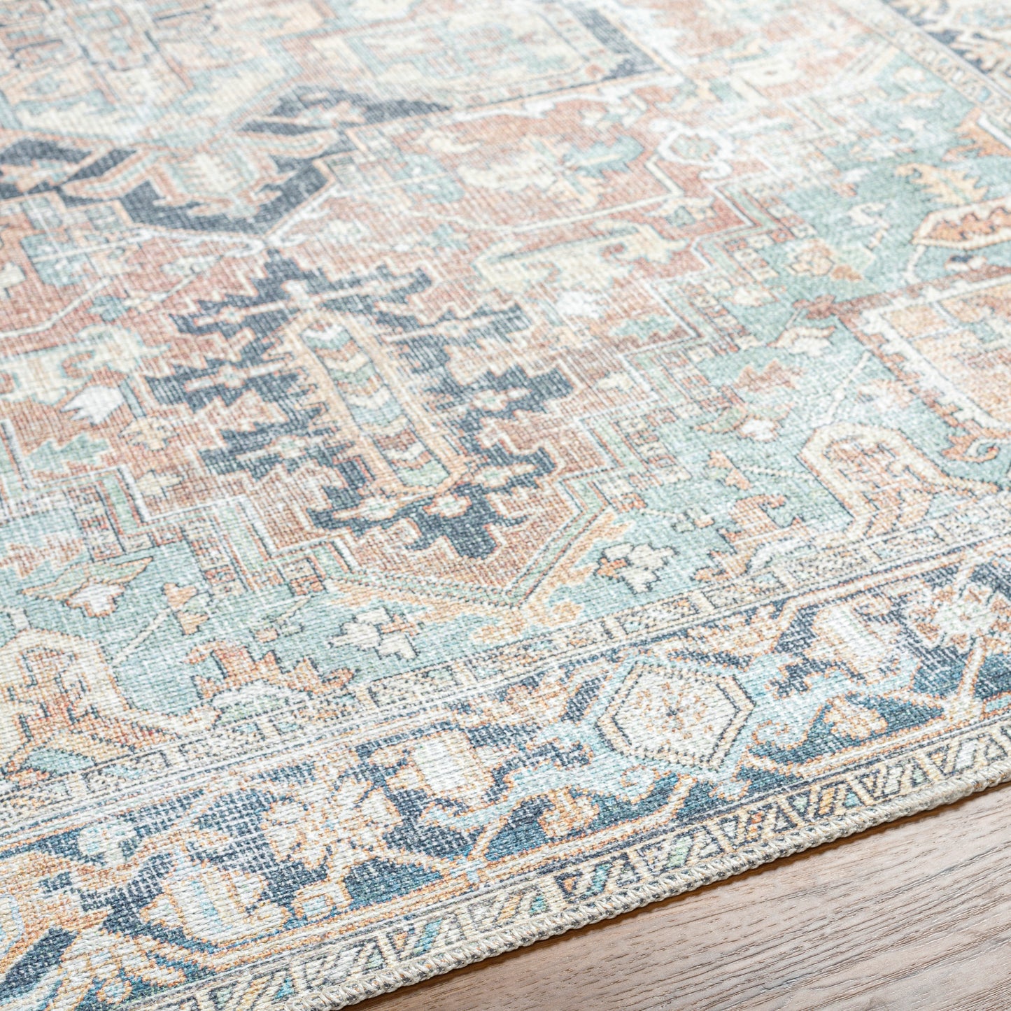 Kemer Machine Woven Rug Livabliss Kemer